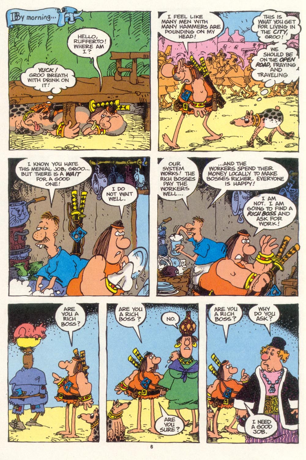 Read online Sergio Aragonés Groo the Wanderer comic -  Issue #102 - 8