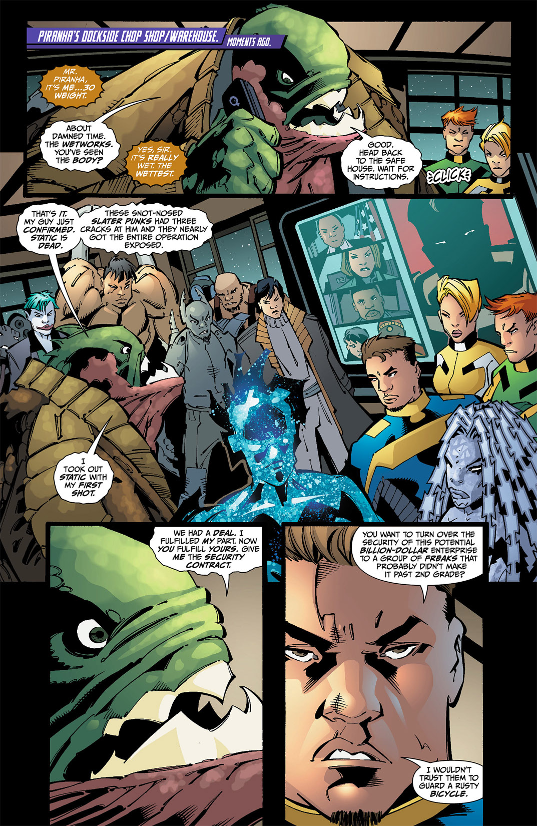 Read online Static Shock comic -  Issue #5 - 6