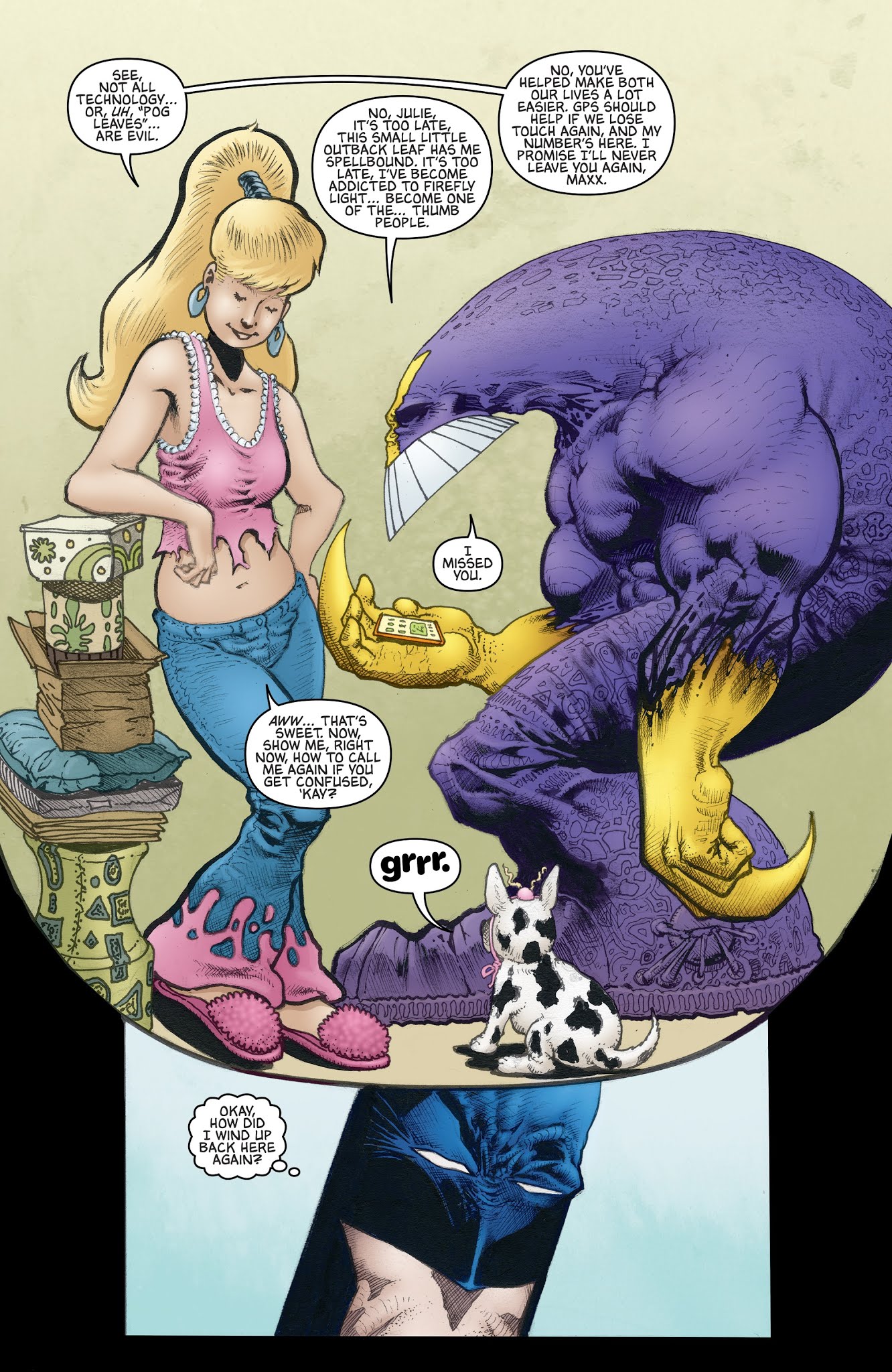 Read online Batman/The Maxx: Arkham Dreams comic -  Issue #3 - 9