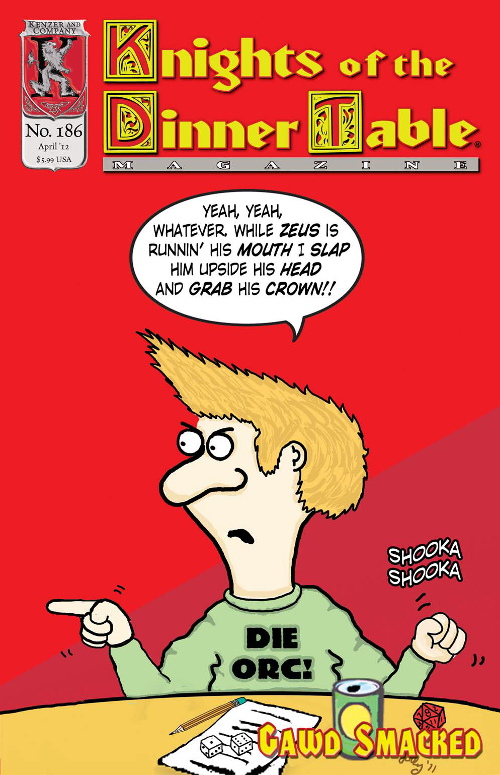 Read online Knights of the Dinner Table comic -  Issue #186 - 1