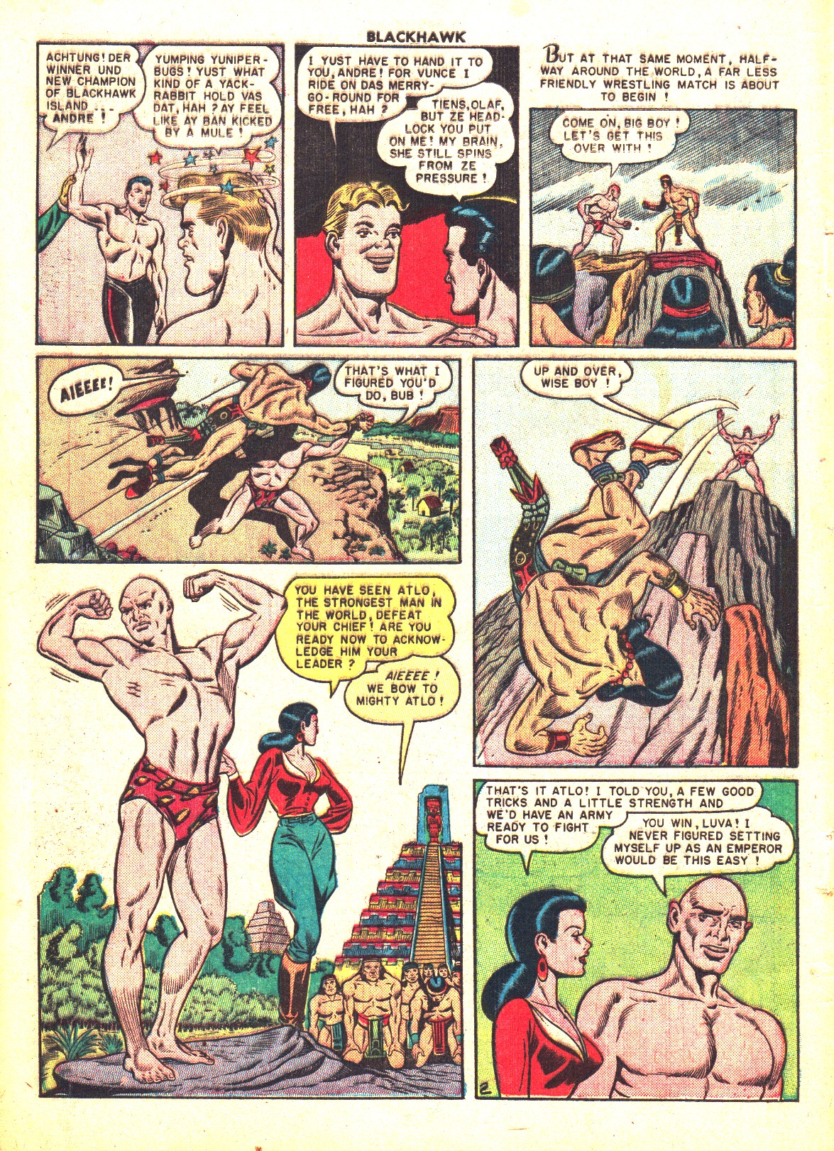 Read online Blackhawk (1957) comic -  Issue #35 - 4