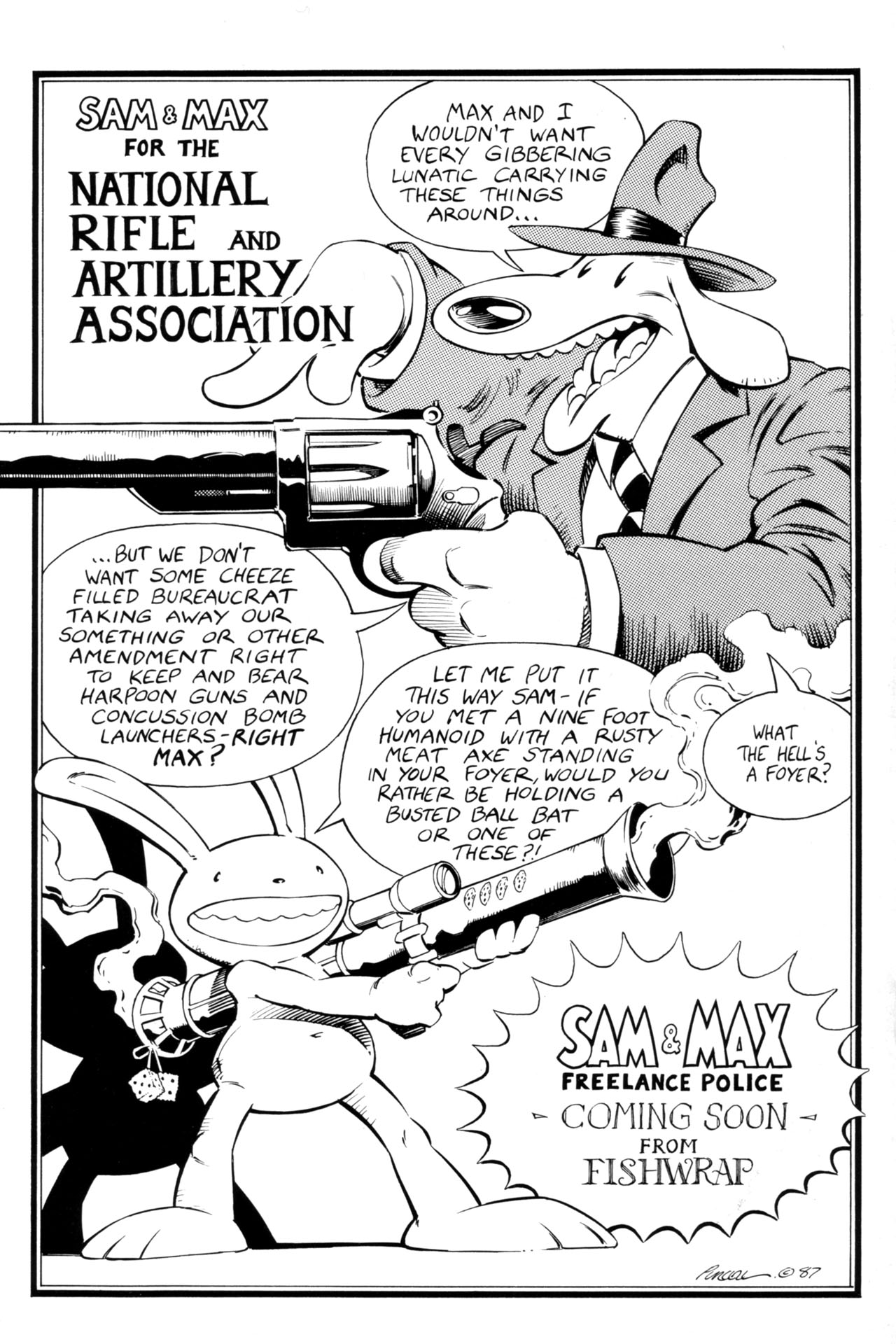 Read online The Fish Police comic -  Issue #7 - 28