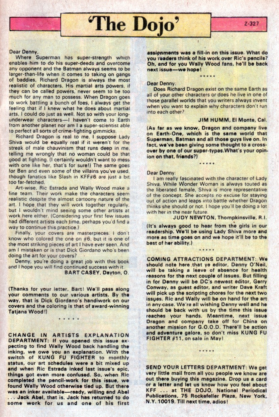 Read online Richard Dragon, Kung-Fu Fighter comic -  Issue #10 - 19