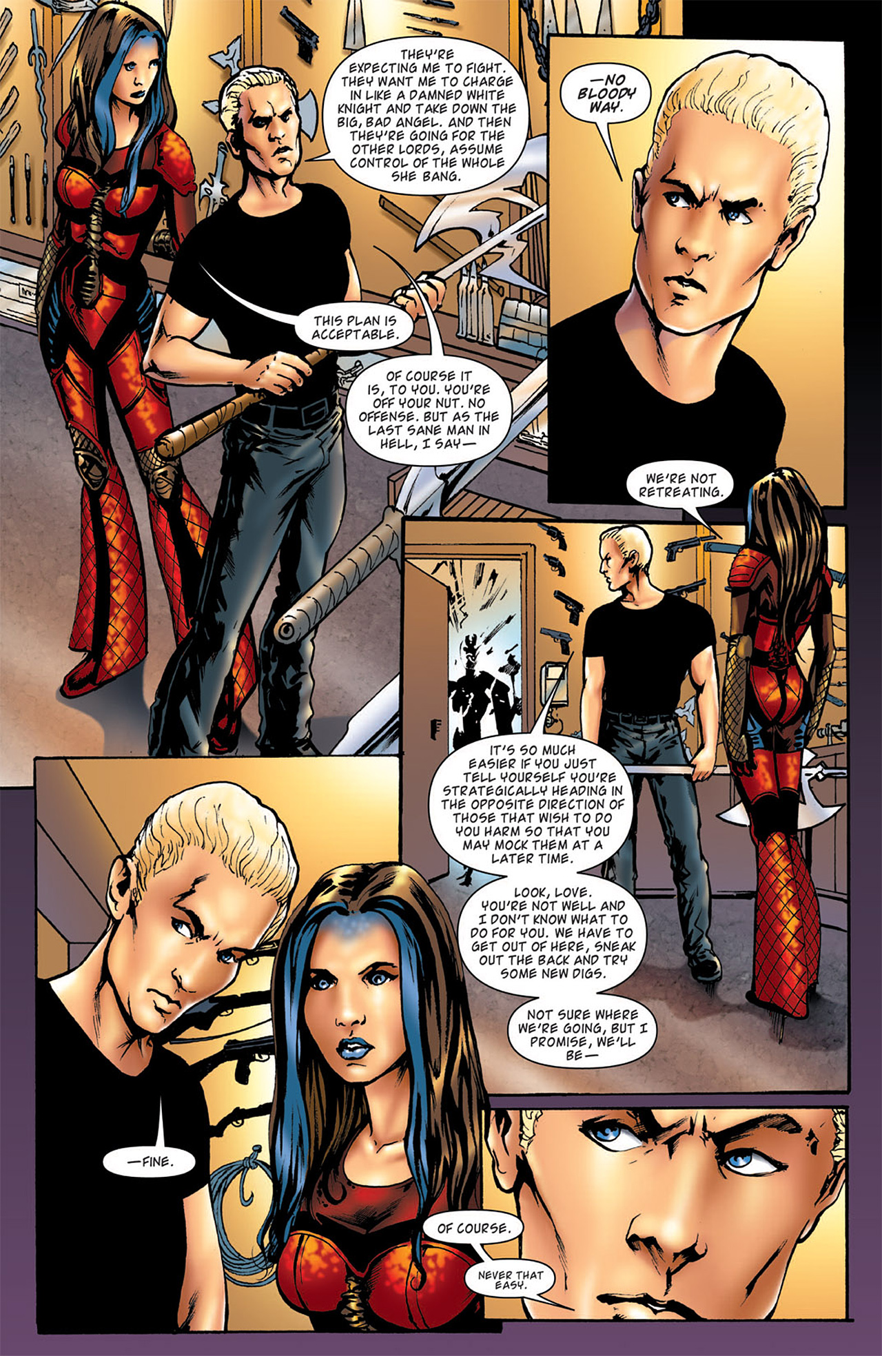 Read online Angel: After The Fall comic -  Issue #5 - 8