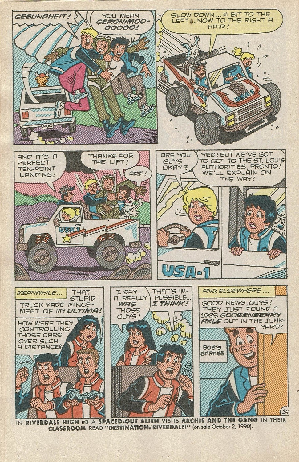 Read online Archie's R/C Racers comic -  Issue #8 - 22