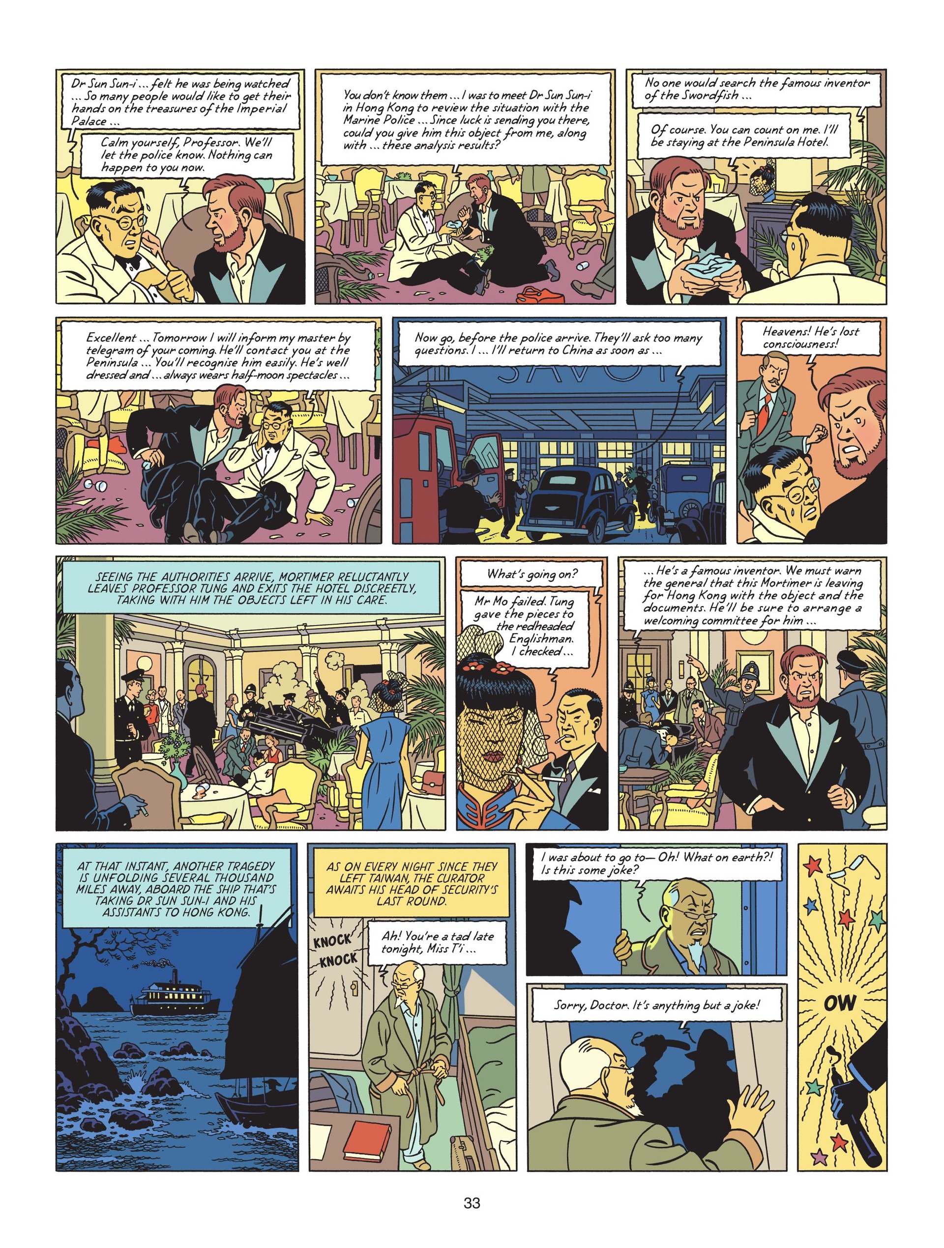 Read online Blake & Mortimer comic -  Issue #25 - 35