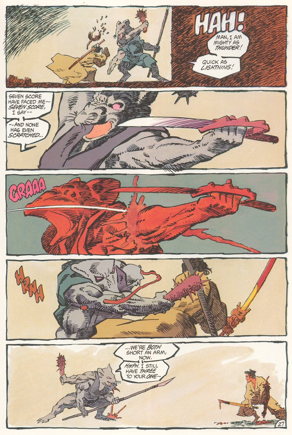 Read online Ronin (1983) comic -  Issue #1 - 27