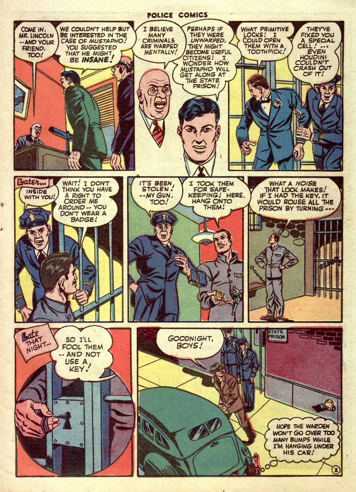 Read online Police Comics comic -  Issue #31 - 43