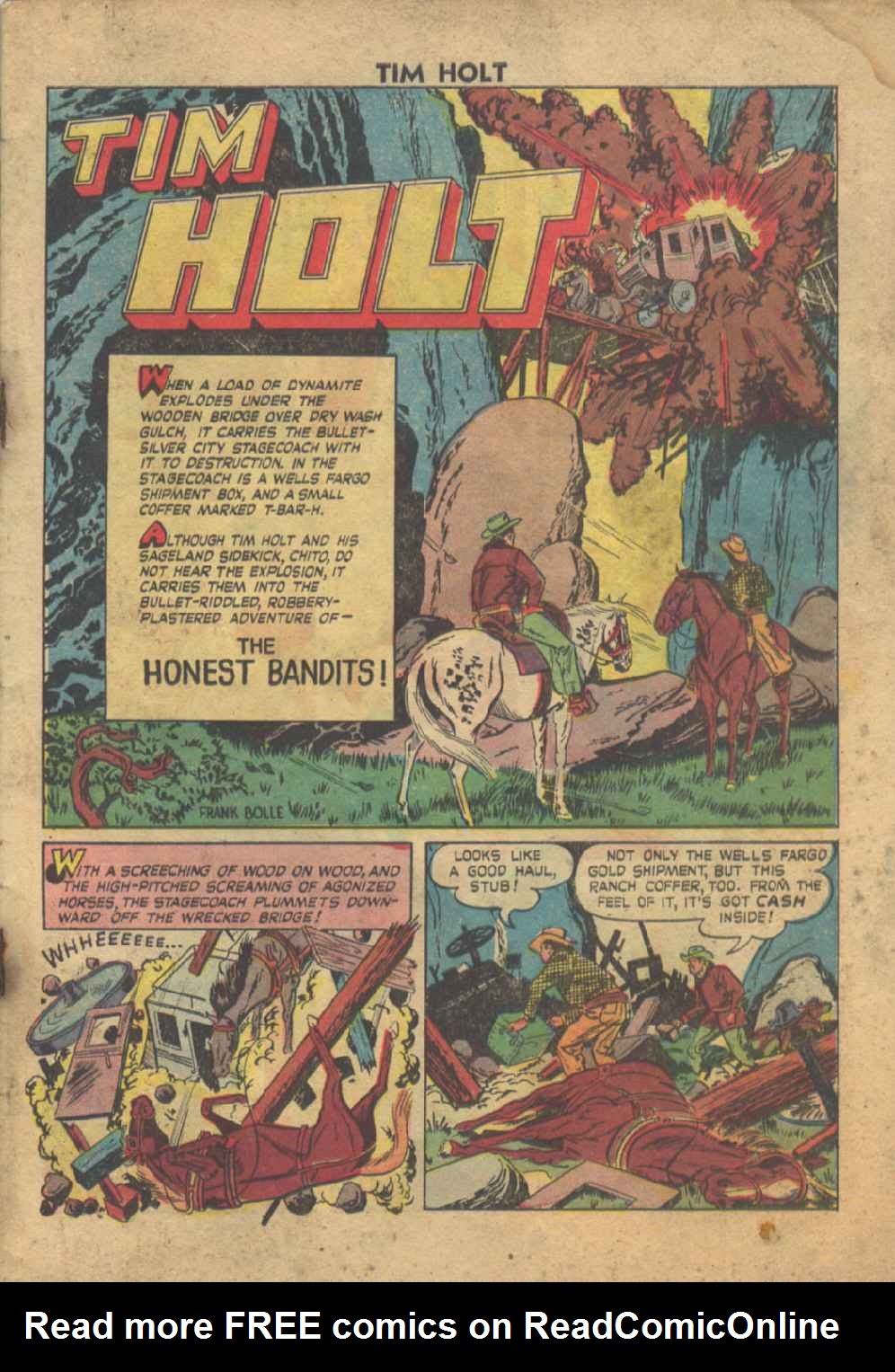 Read online Tim Holt comic -  Issue #14 - 3