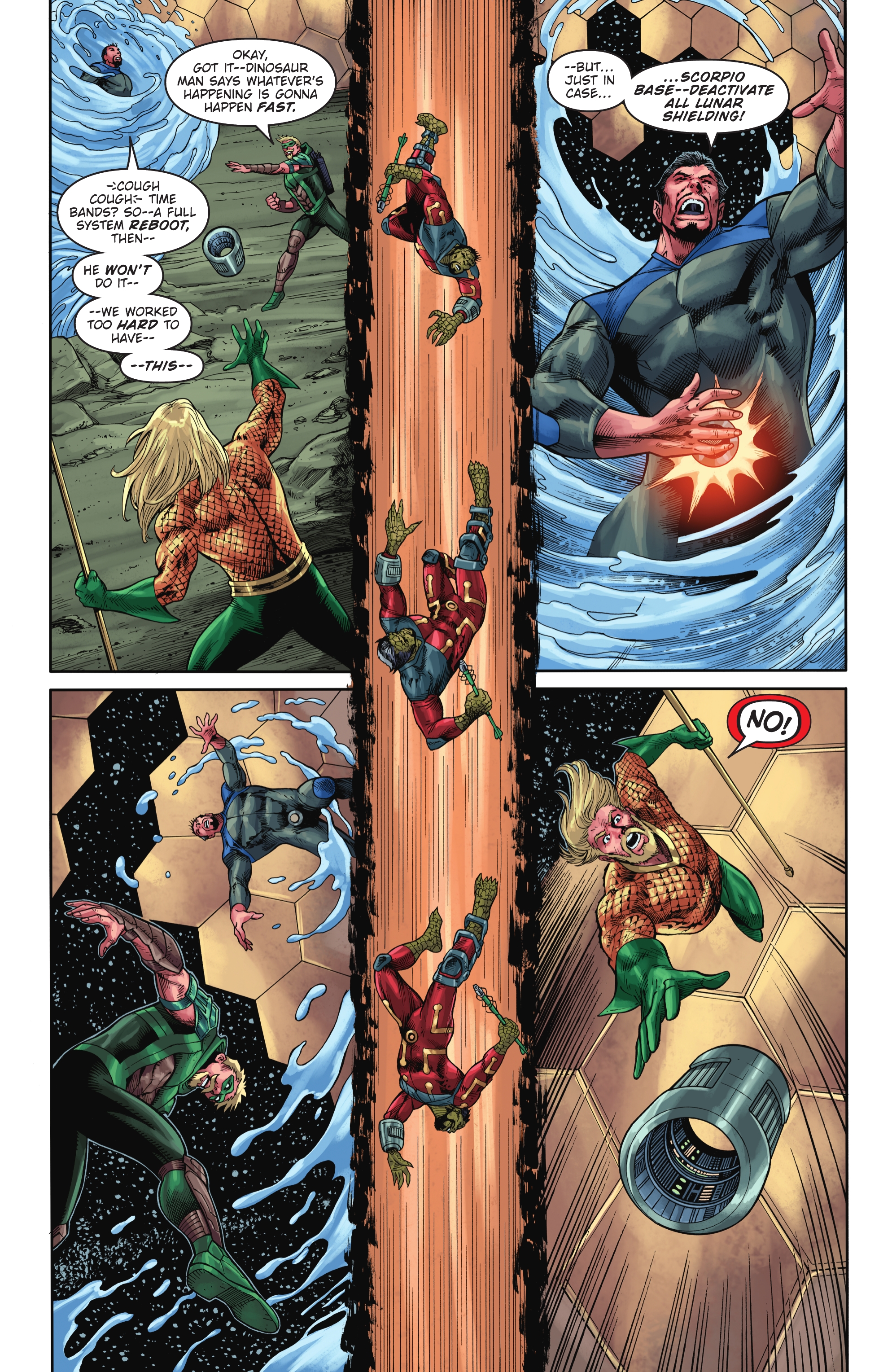 Read online Aquaman/Green Arrow - Deep Target comic -  Issue #7 - 23