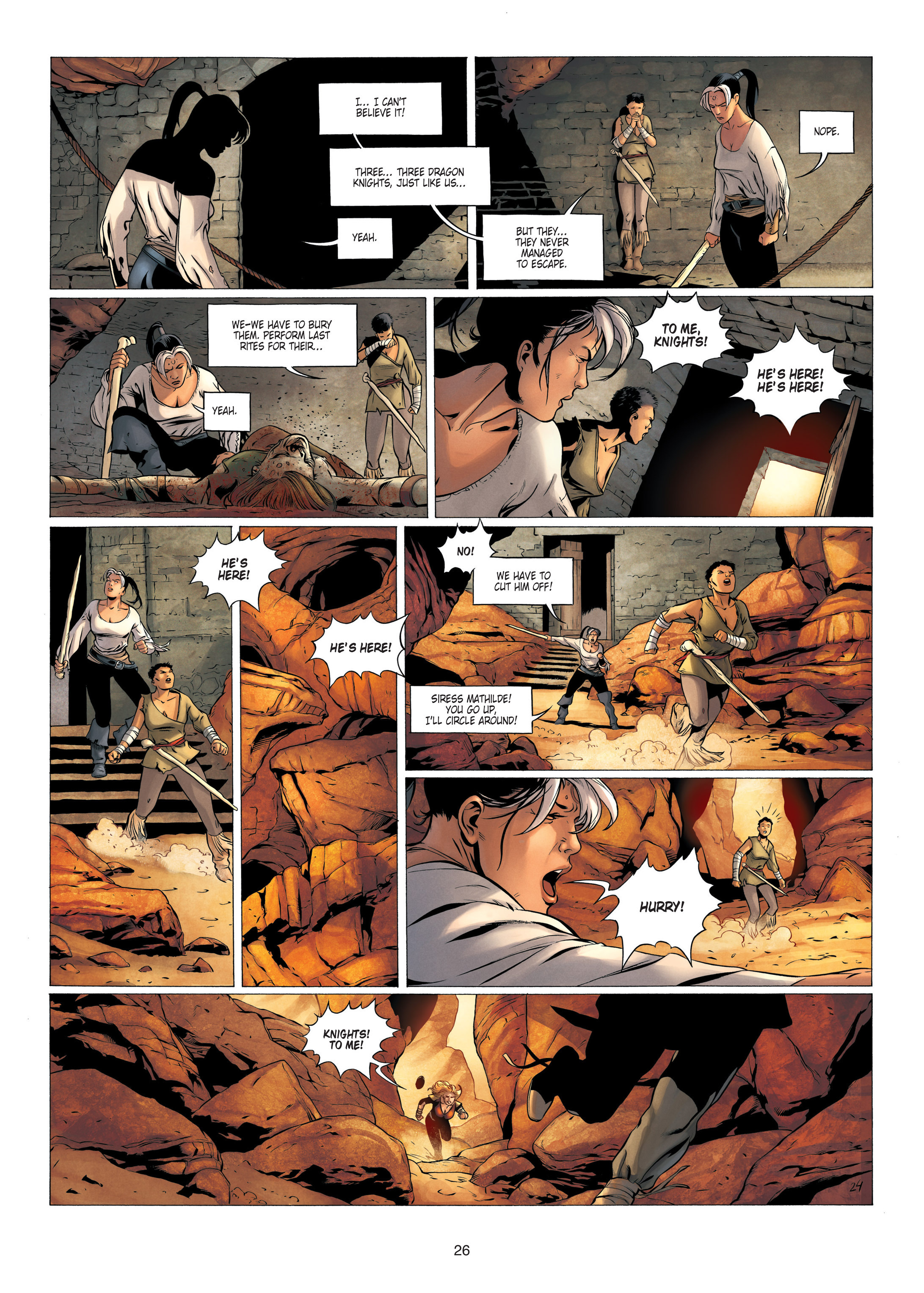 Read online Chronicles of the Dragon Knights comic -  Issue #9 - 26