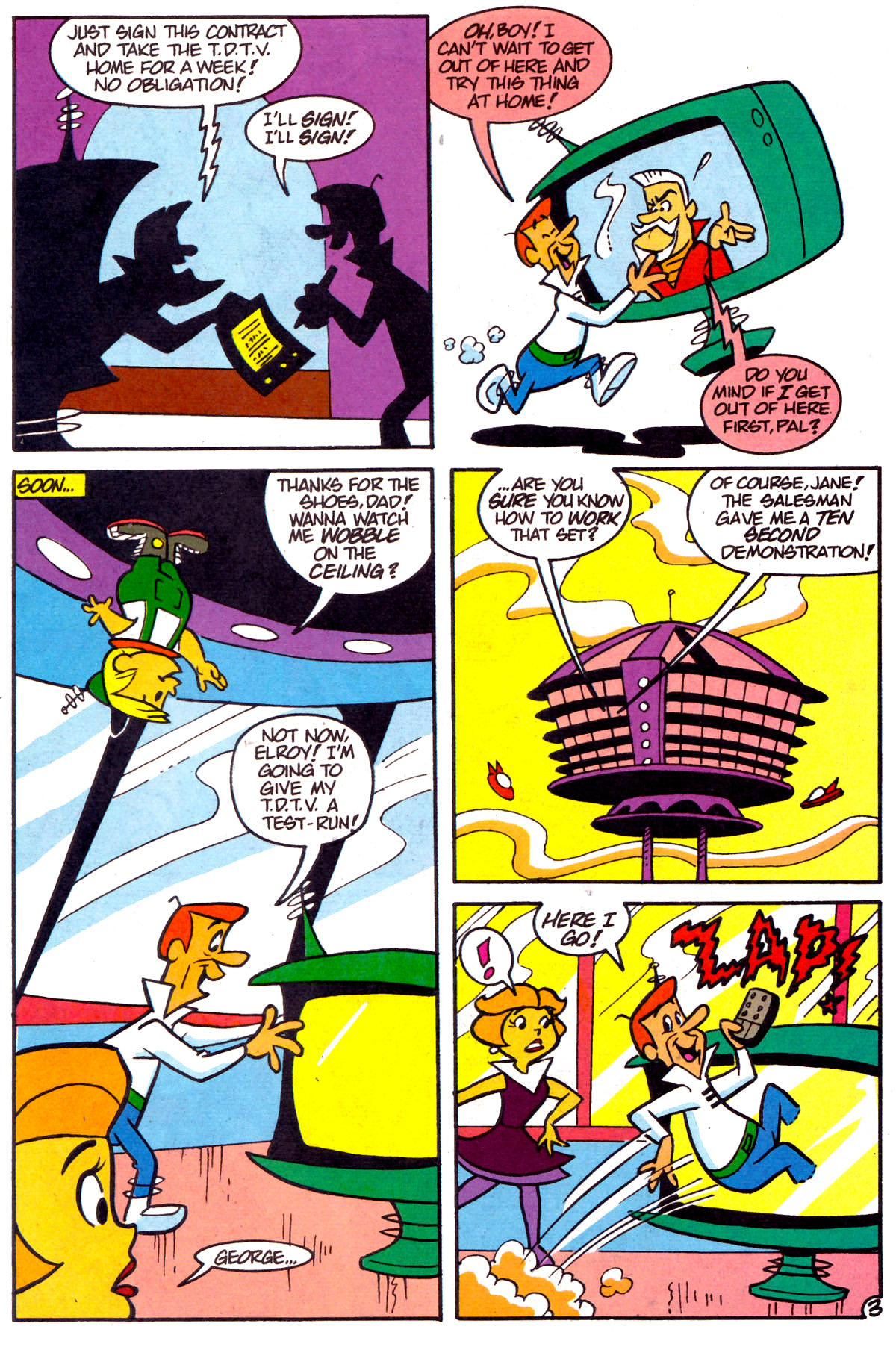 Read online The Jetsons comic -  Issue #4 - 4