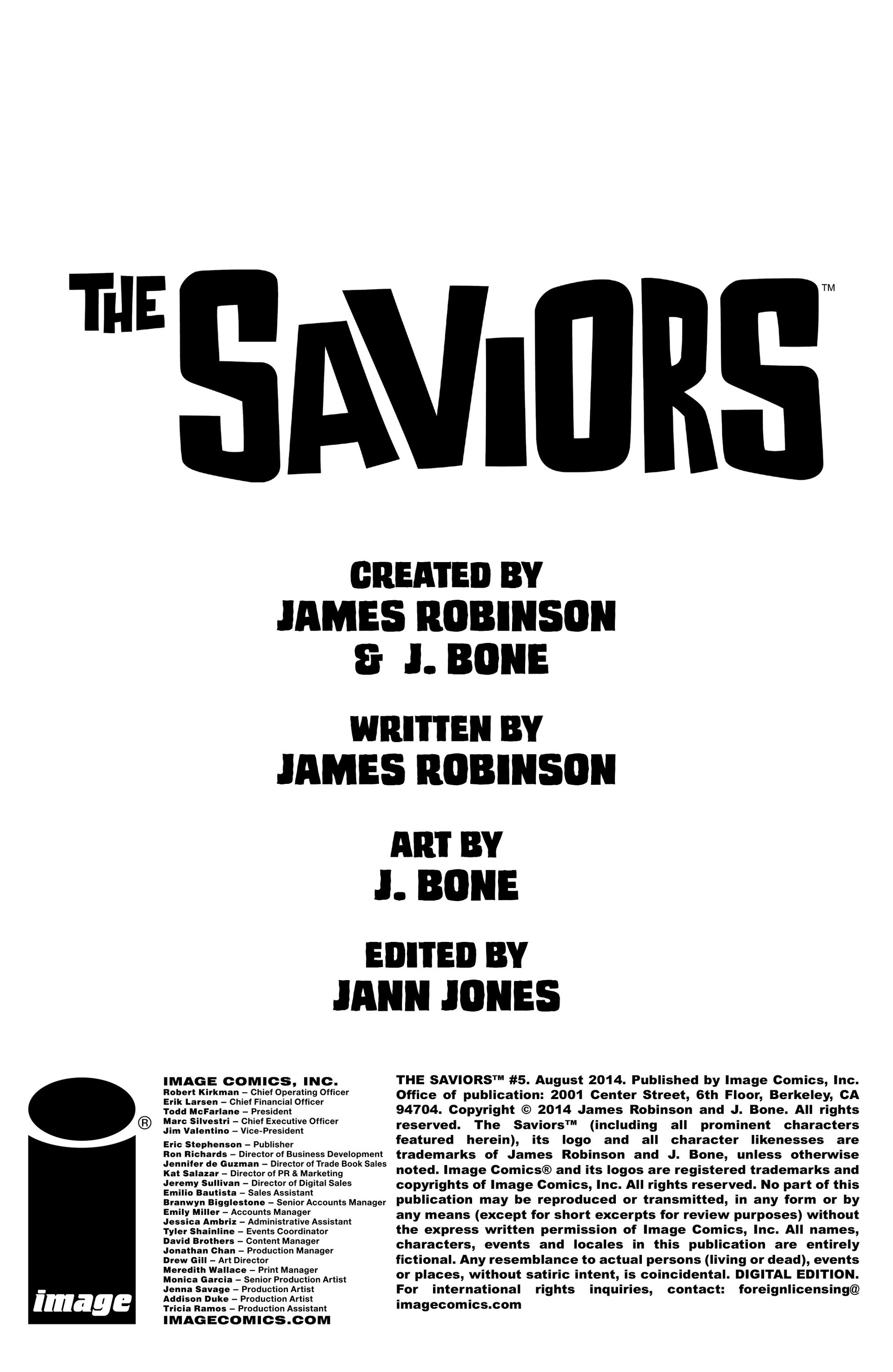 Read online The Saviors comic -  Issue #5 - 2