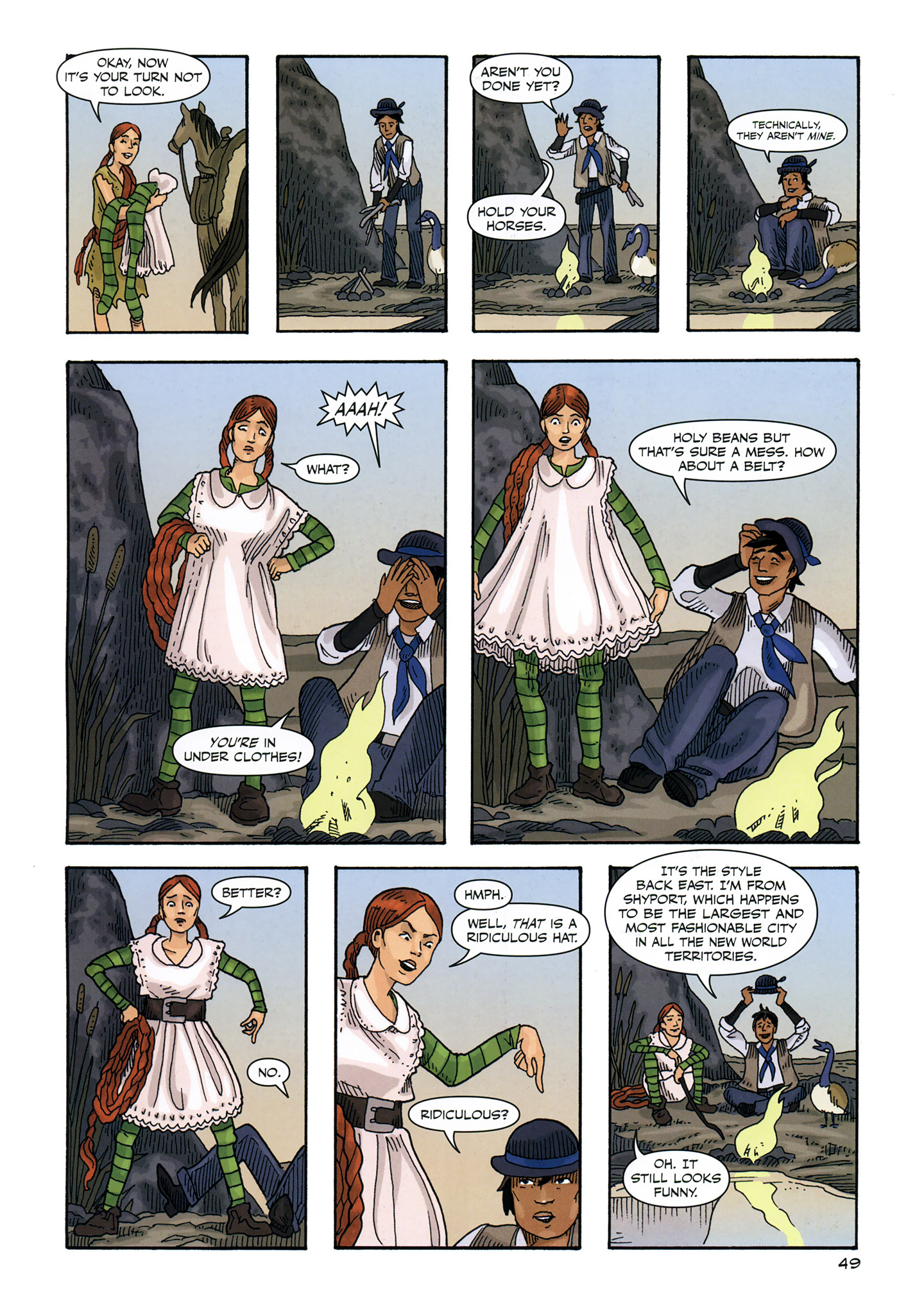 Read online Rapunzel's Revenge comic -  Issue # TPB - 51