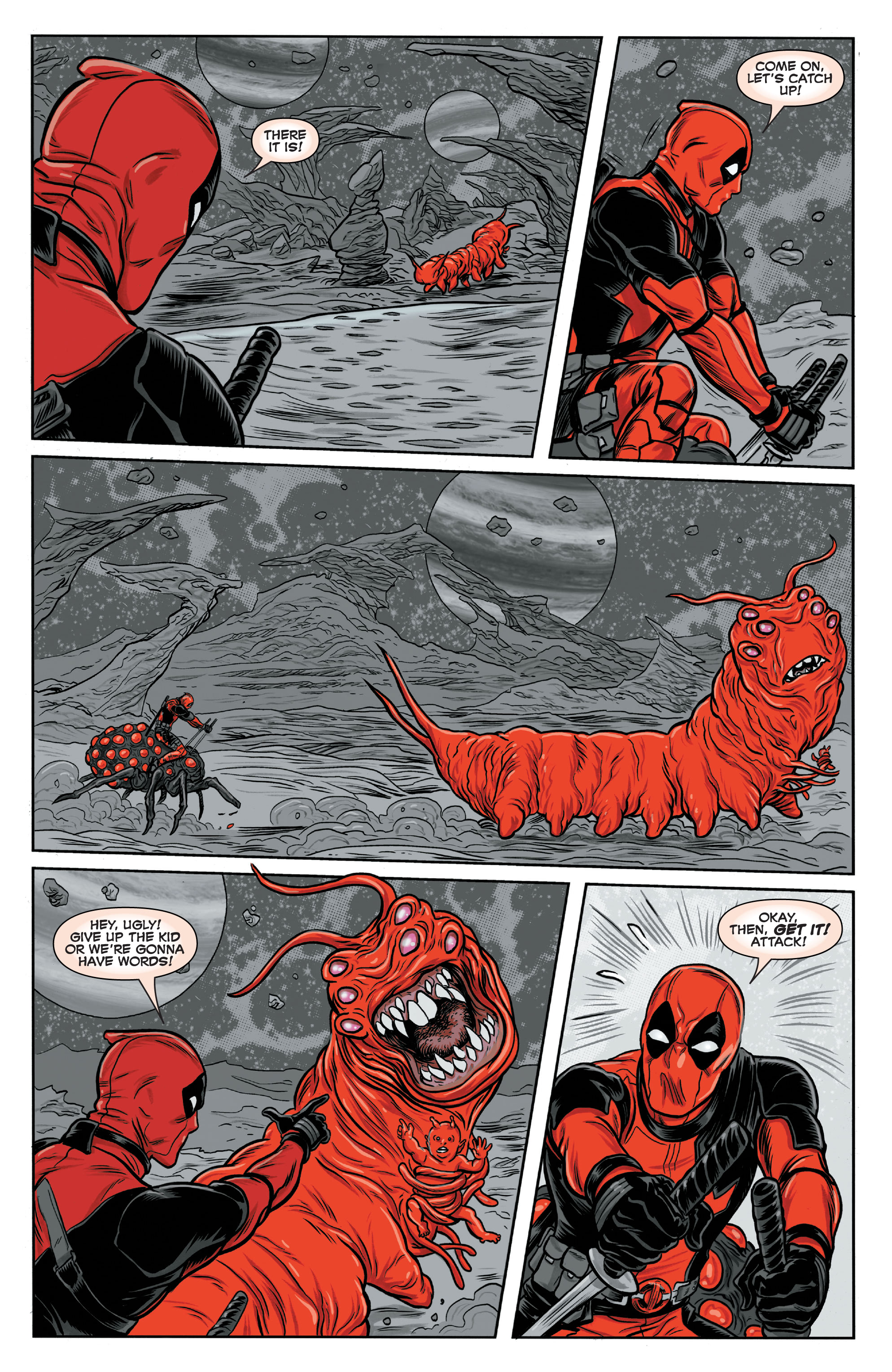 Read online Deadpool: Black, White & Blood comic -  Issue #4 - 27