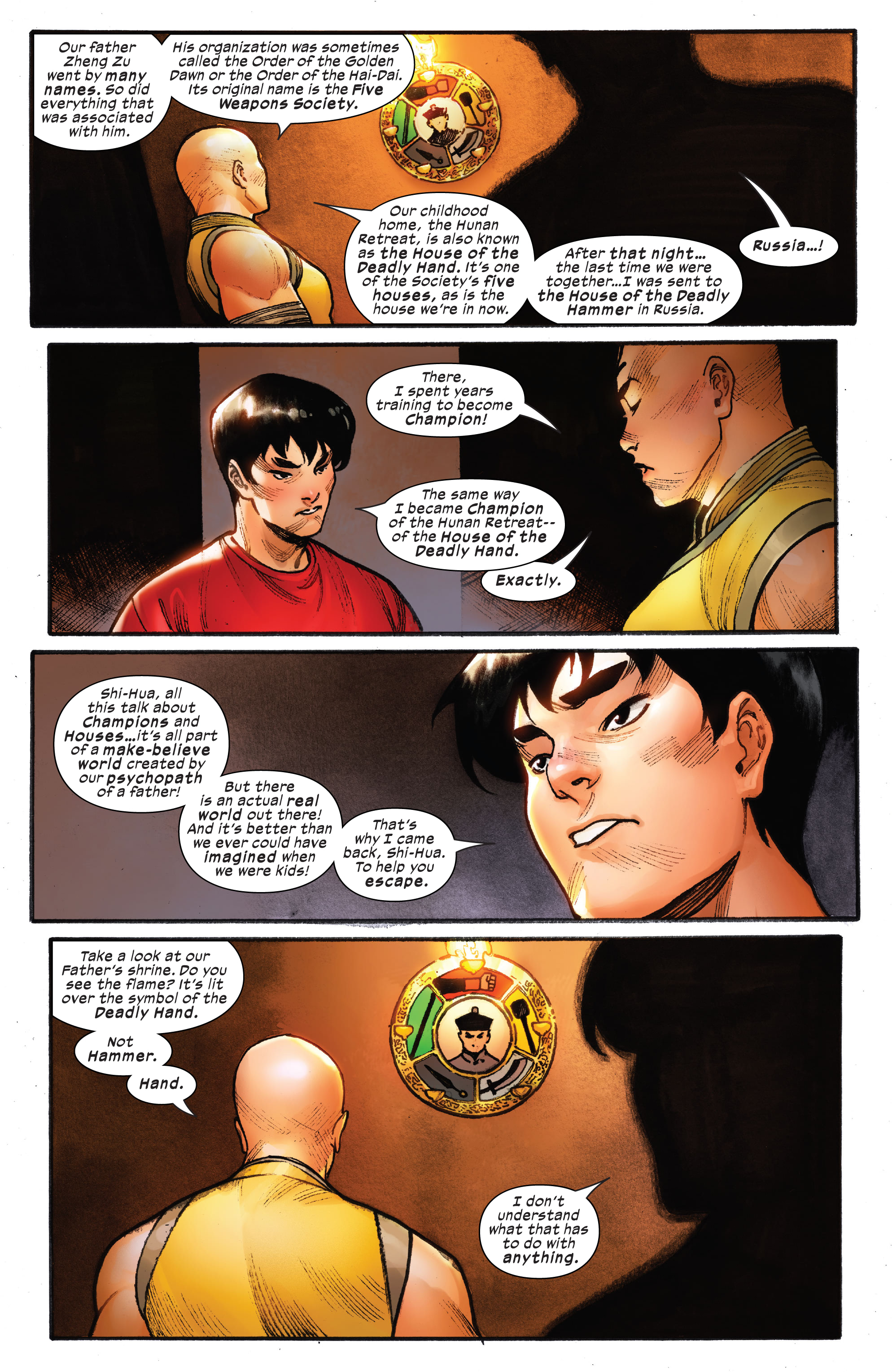 Read online Shang-Chi (2020) comic -  Issue #2 - 13
