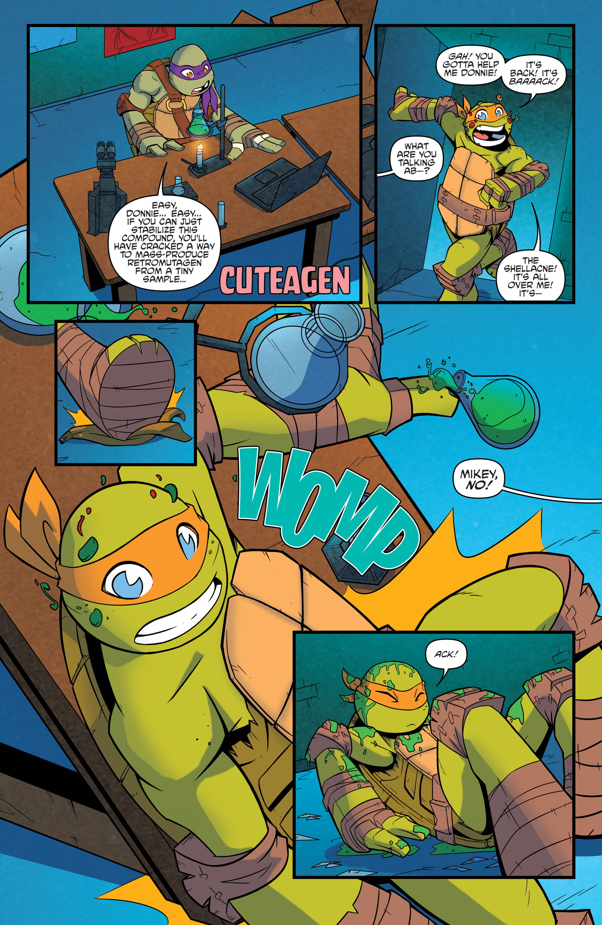 Read online Teenage Mutant Ninja Turtles New Animated Adventures comic -  Issue #21 - 15