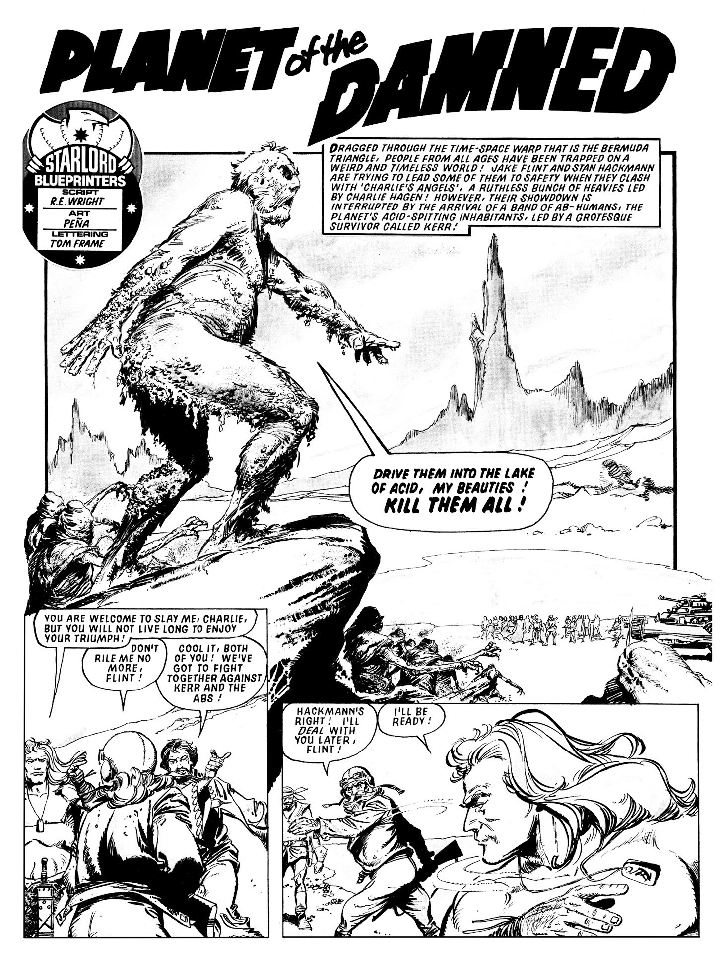 Read online Planet of the Damned & Death Planet comic -  Issue # TPB - 50