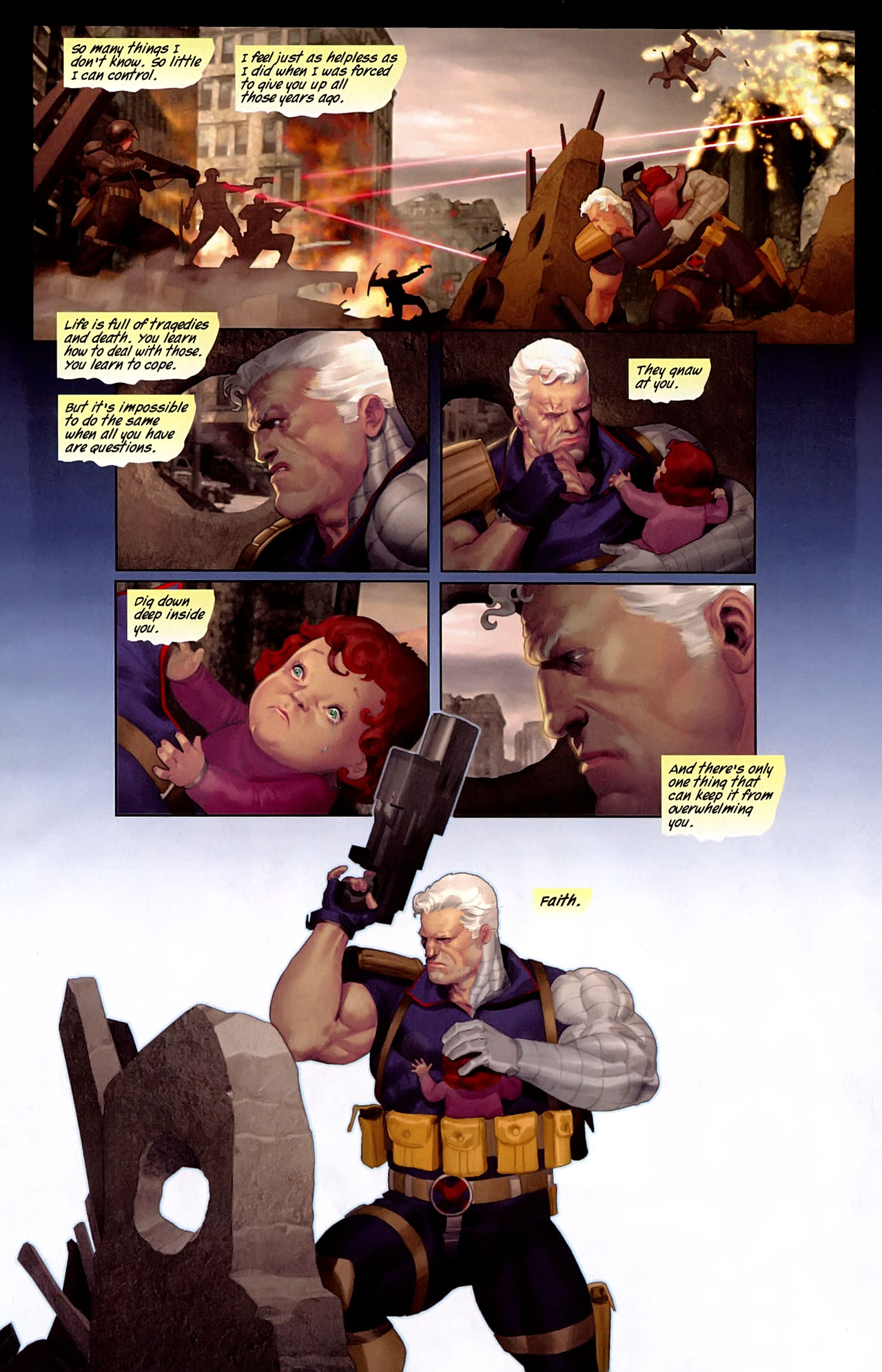Read online Cable (2008) comic -  Issue #6 - 33