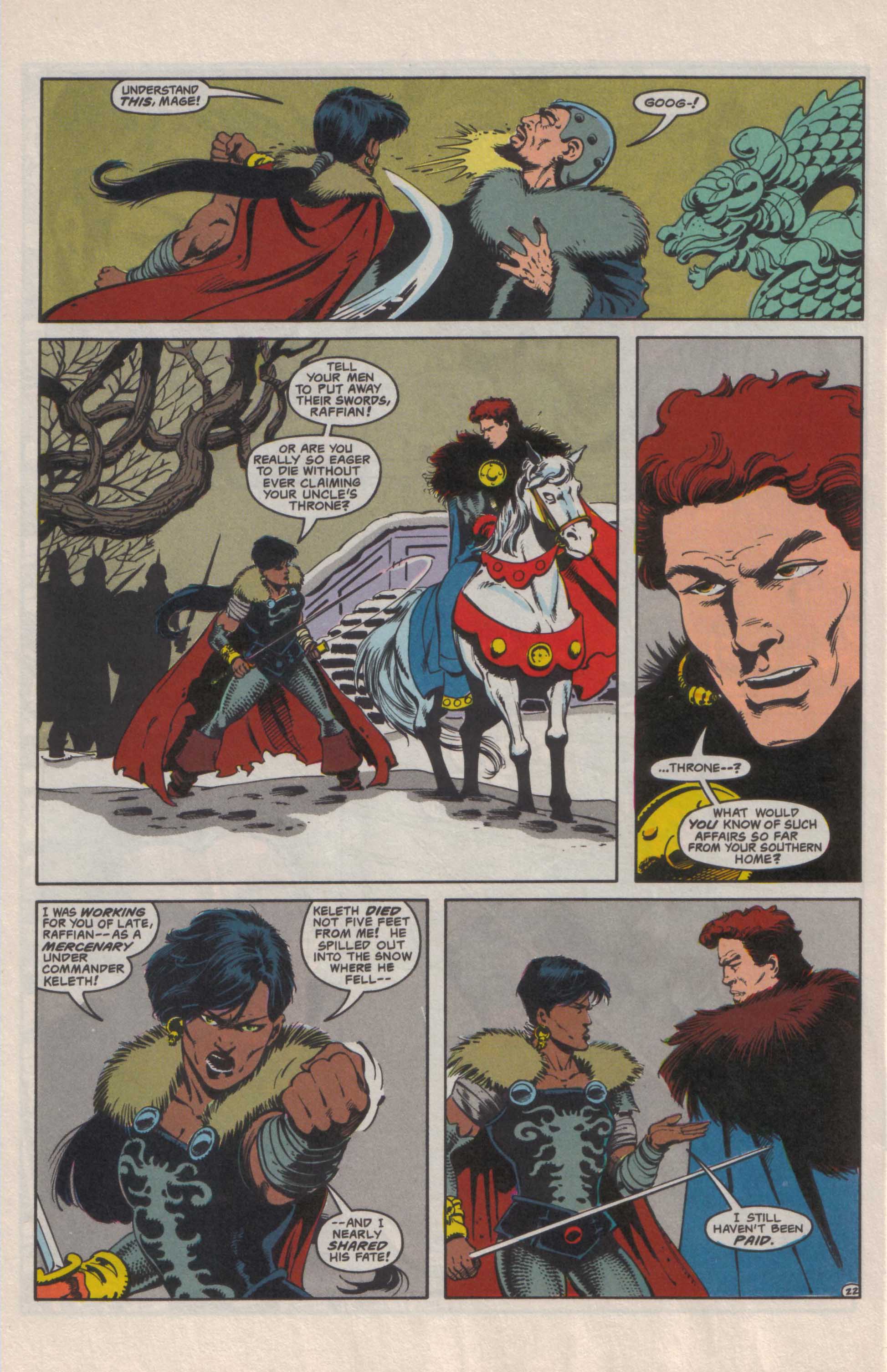 Read online Advanced Dungeons & Dragons comic -  Issue #25 - 23