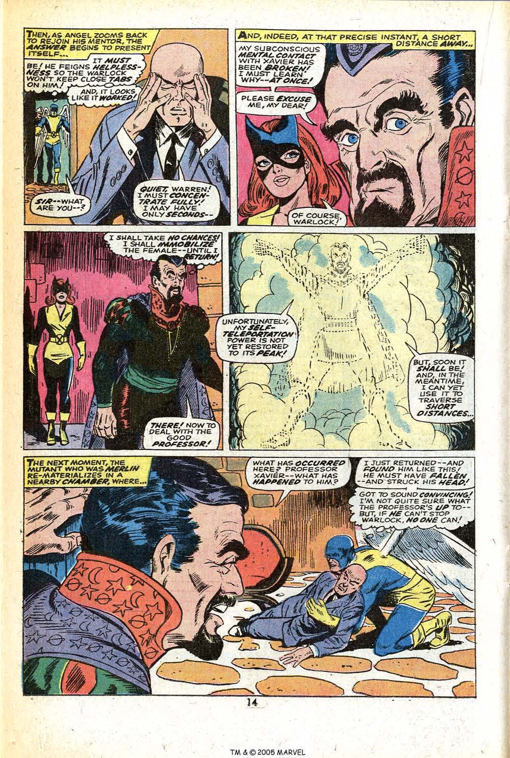 Read online Uncanny X-Men (1963) comic -  Issue #78 - 16