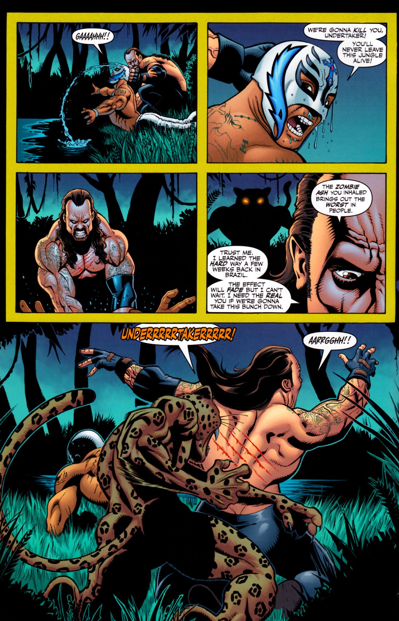 Read online WWE Heroes comic -  Issue #8 - 6