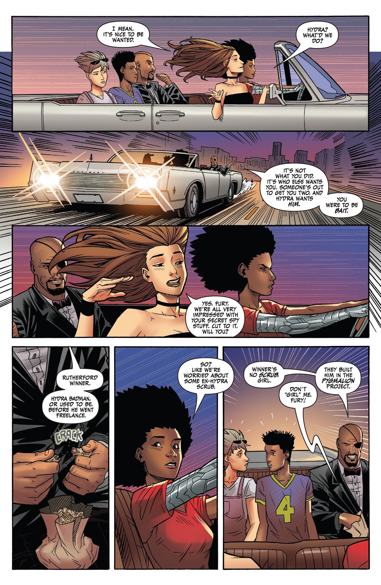 Read online Daughters of the Dragon (2018) comic -  Issue #2 - 10