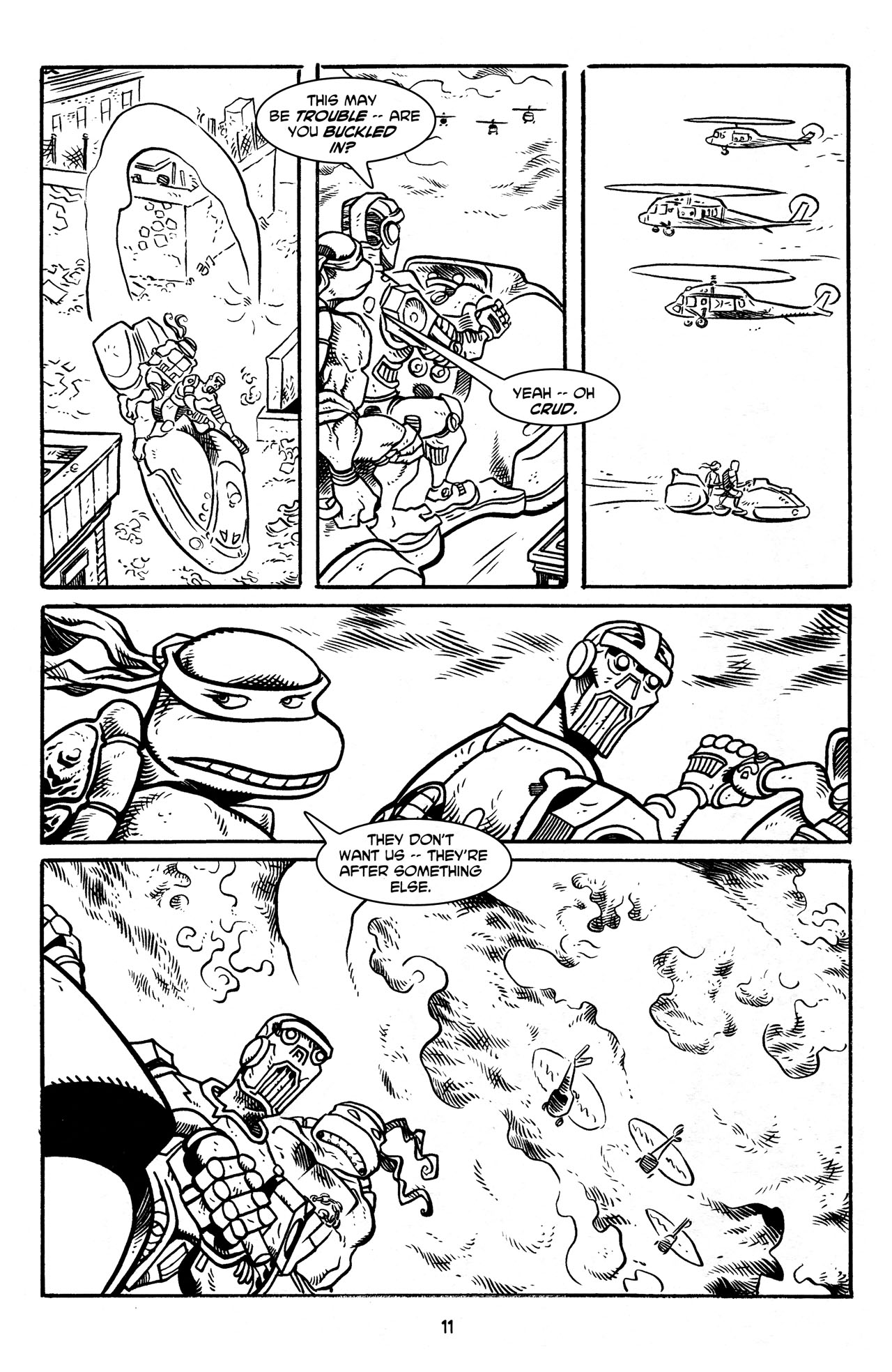 Read online Michelangelo The Third Kind comic -  Issue #3 - 13