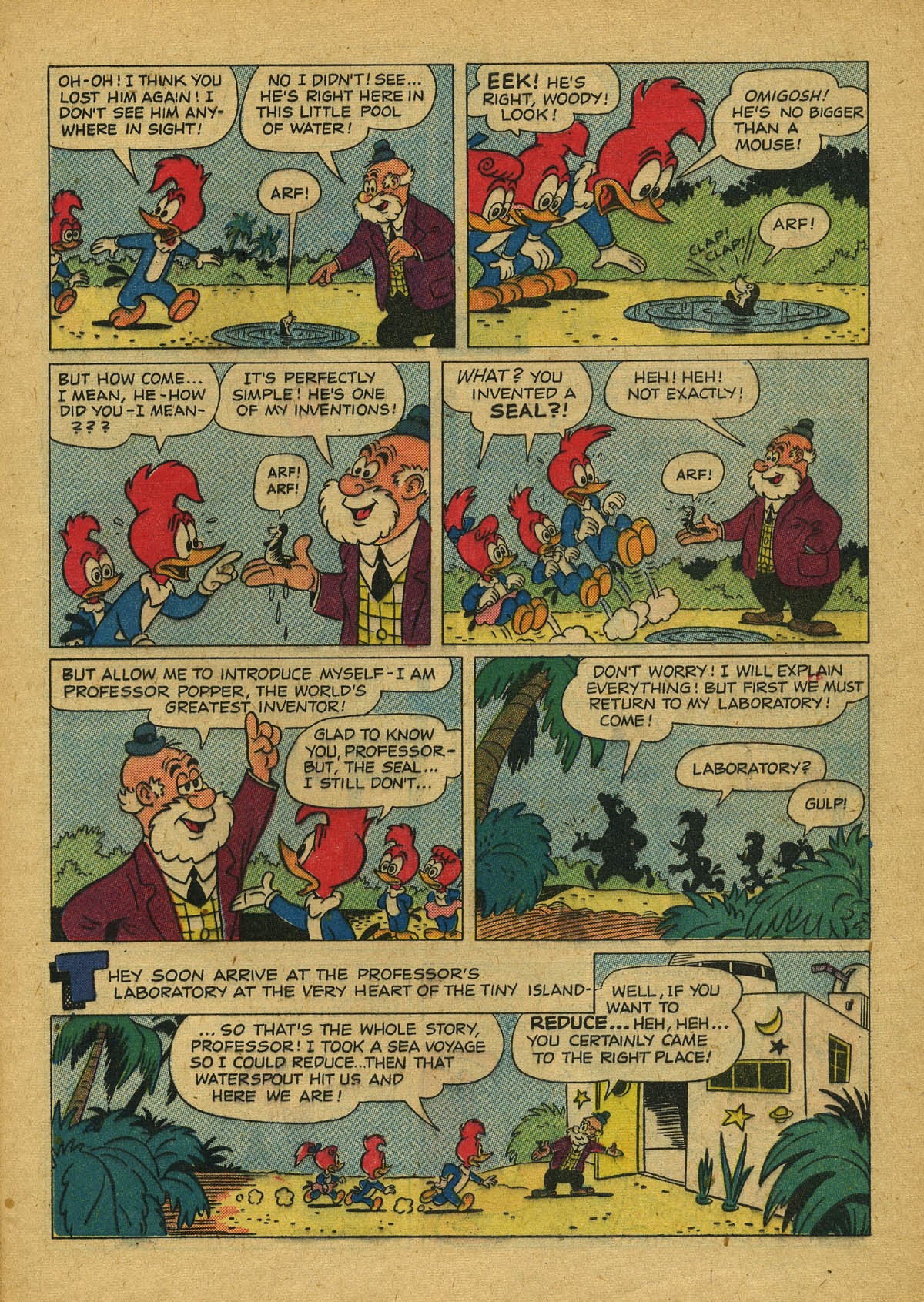 Read online Walter Lantz Woody Woodpecker (1952) comic -  Issue #45 - 9