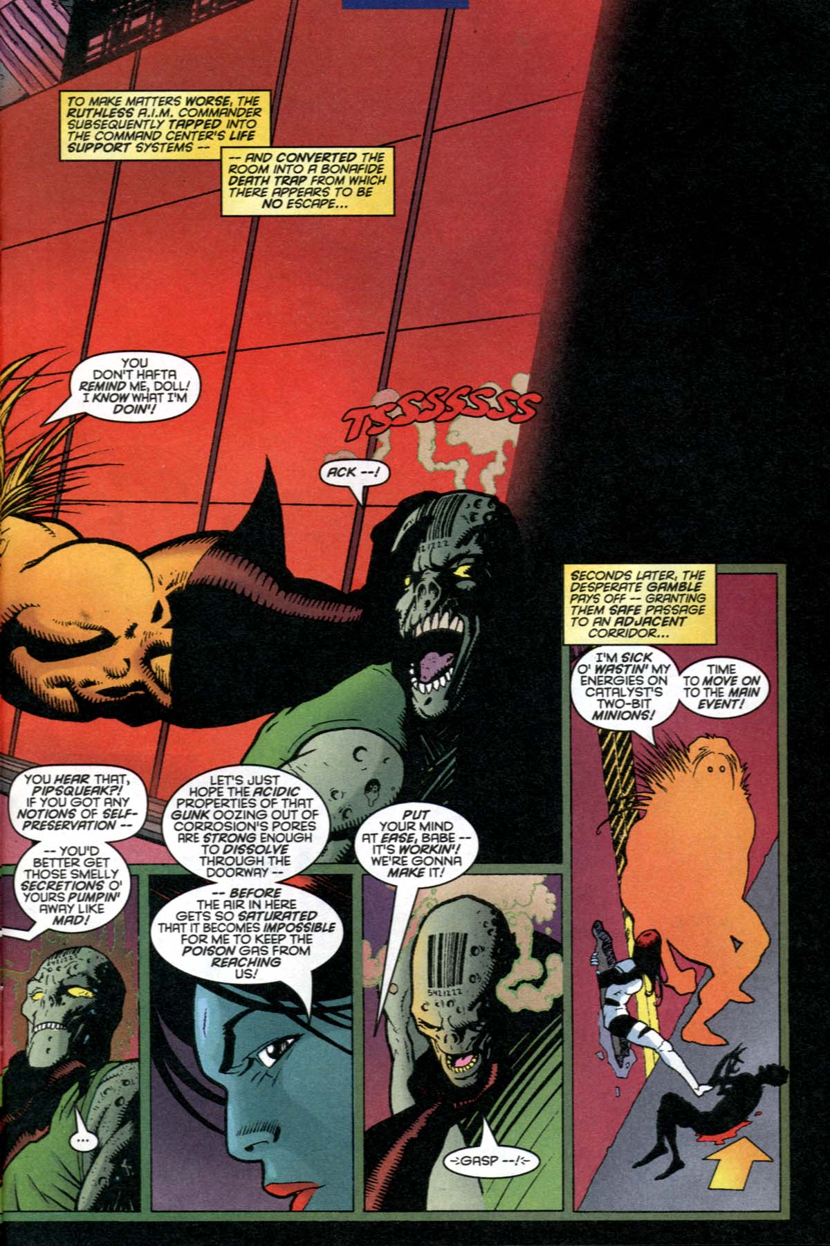 Read online Sabretooth and Mystique comic -  Issue #4 - 5