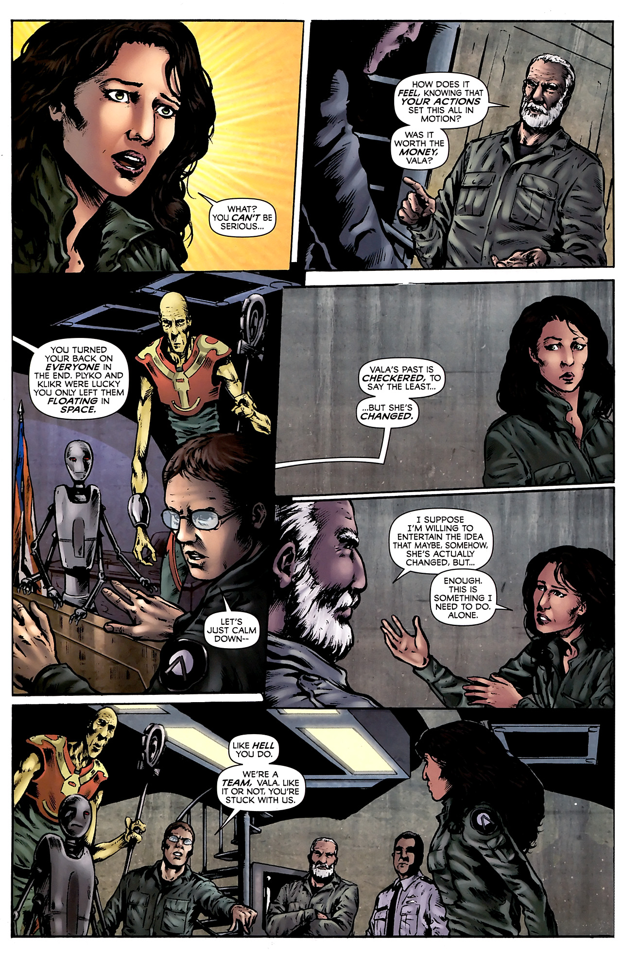 Read online Stargate Vala Mal Doran comic -  Issue #3 - 22