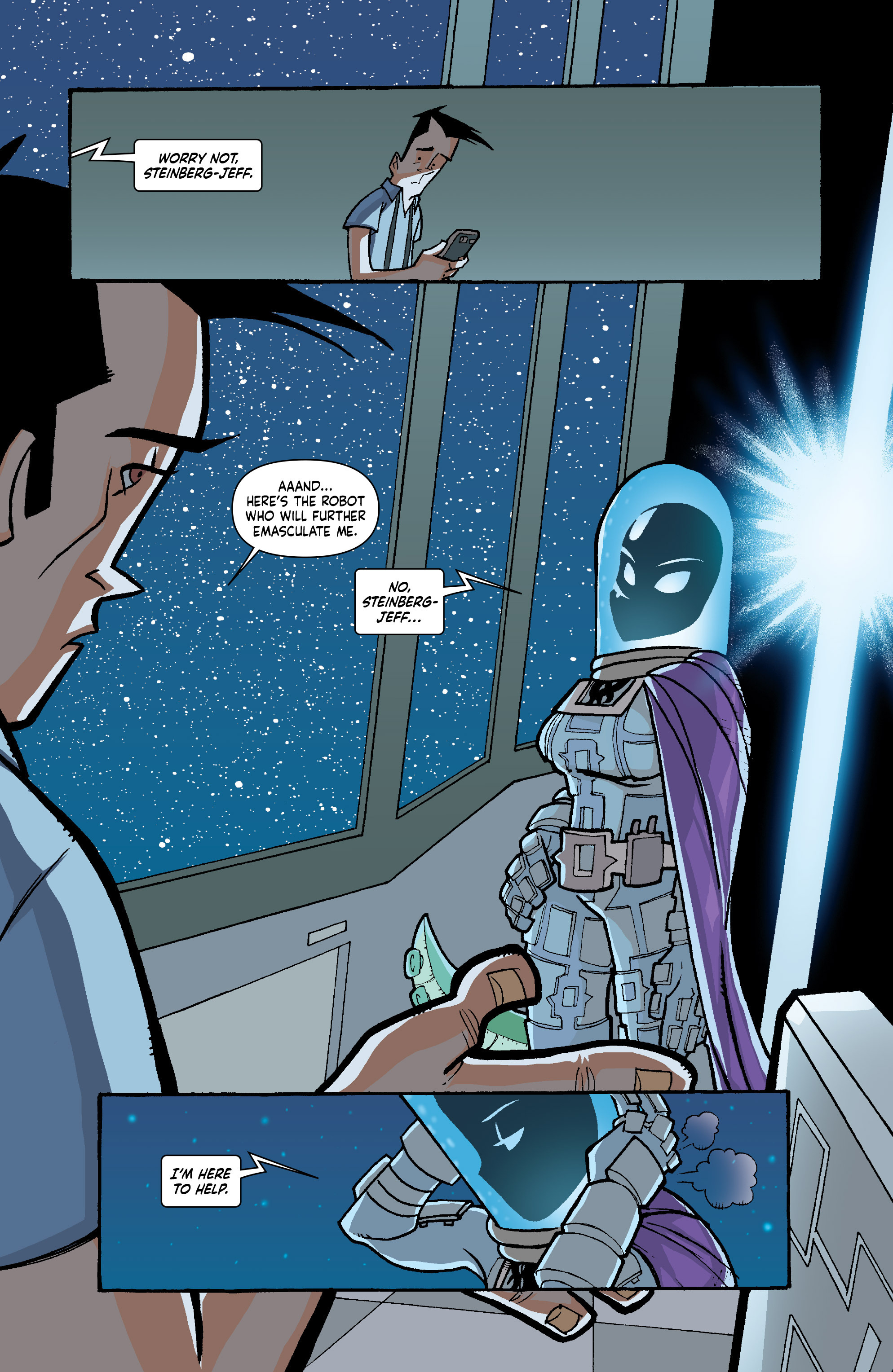 Read online Jeff Steinberg Champion of Earth comic -  Issue #1 - 34