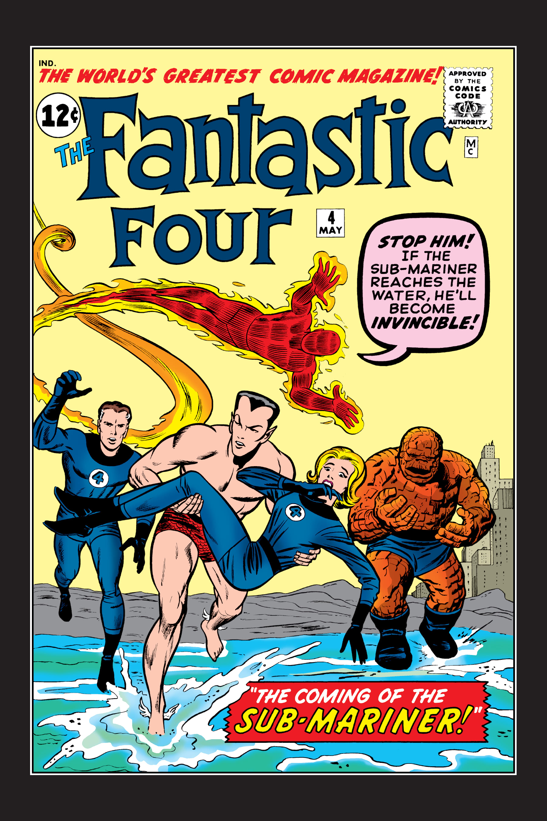 Read online Mighty Marvel Masterworks: The Fantastic Four comic -  Issue # TPB 1 (Part 1) - 84
