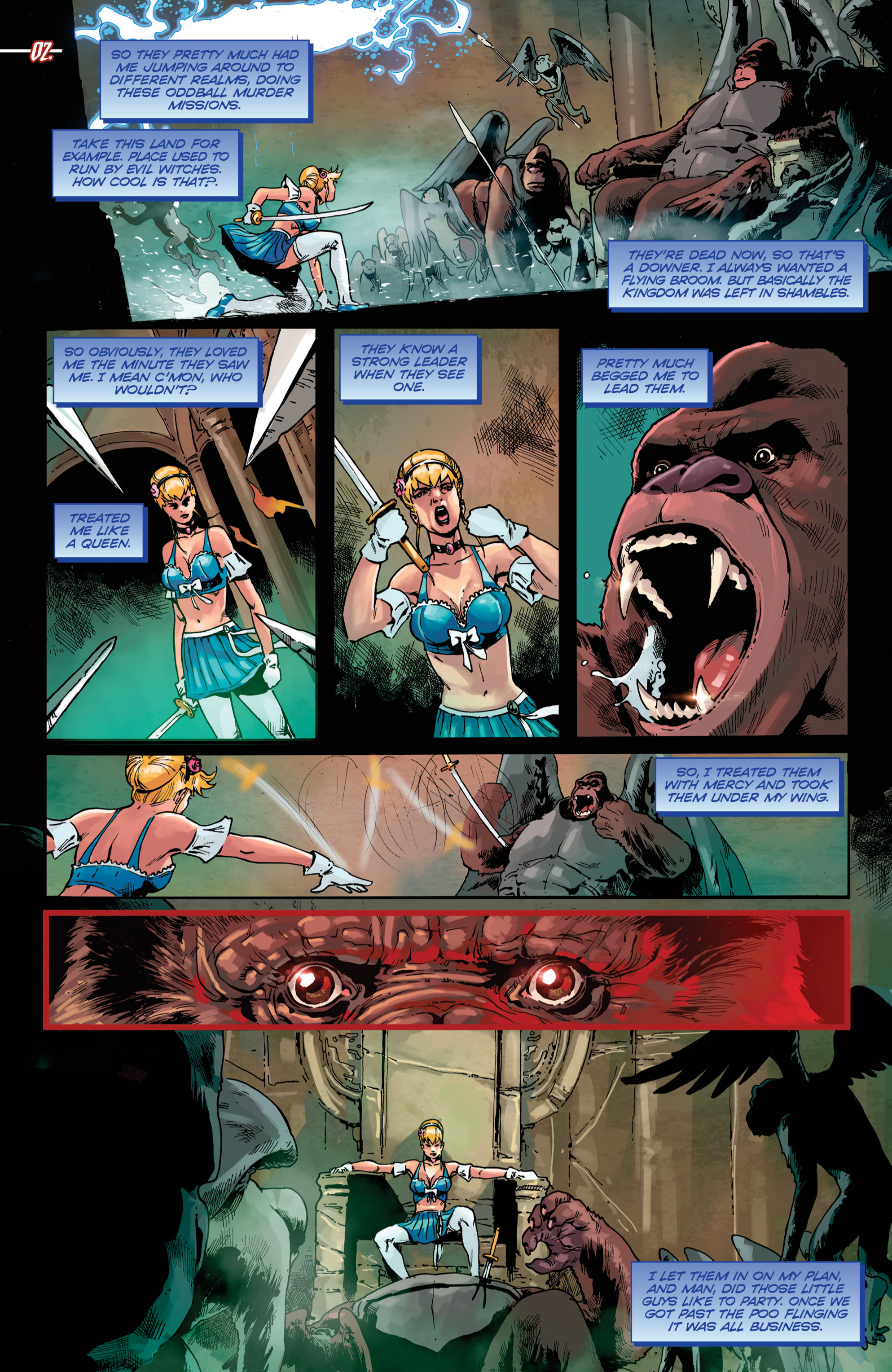 Read online Cinderella Serial Killer Princess comic -  Issue #3 - 9