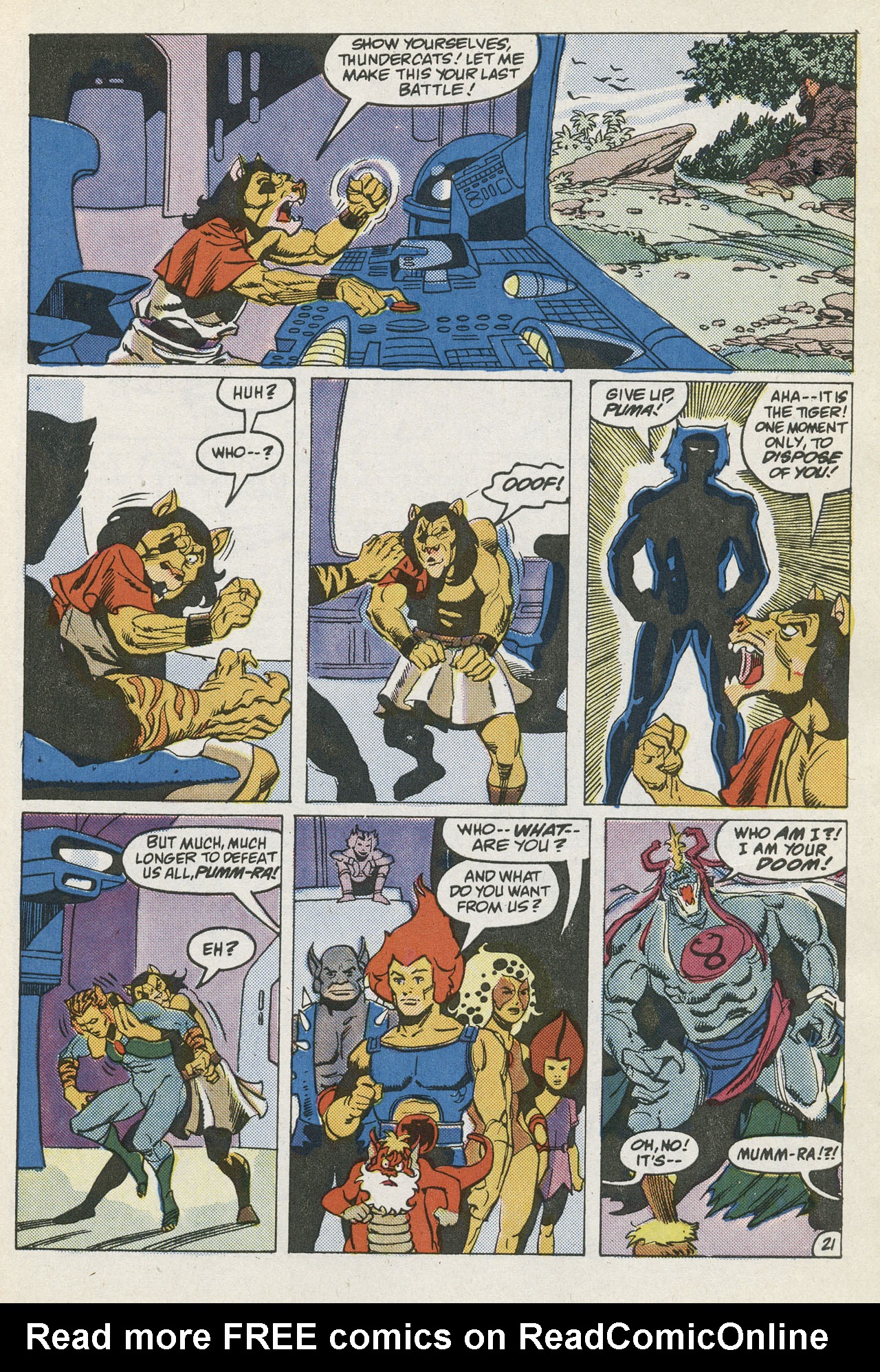 Read online ThunderCats (1985) comic -  Issue #18 - 30