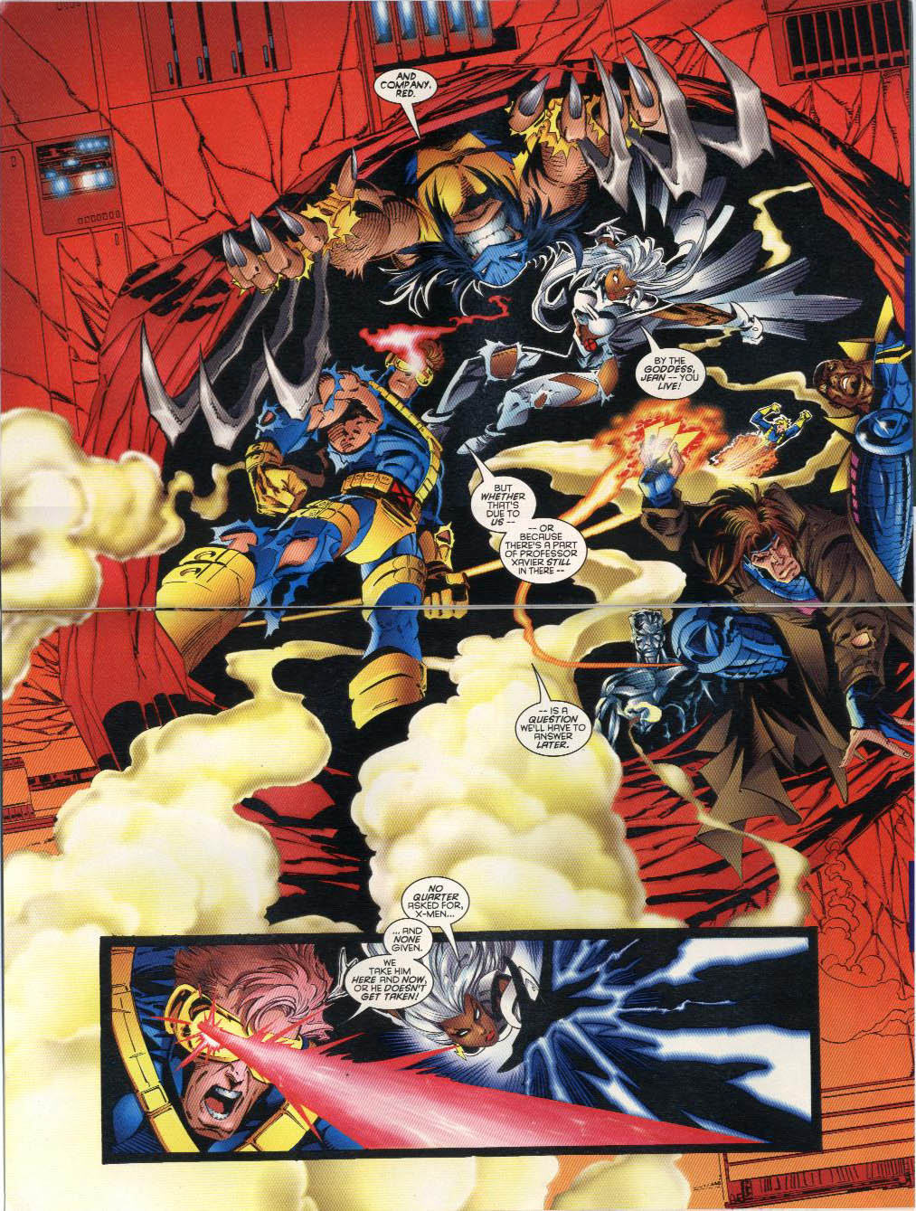 Read online Onslaught: X-Men comic -  Issue # Full - 38