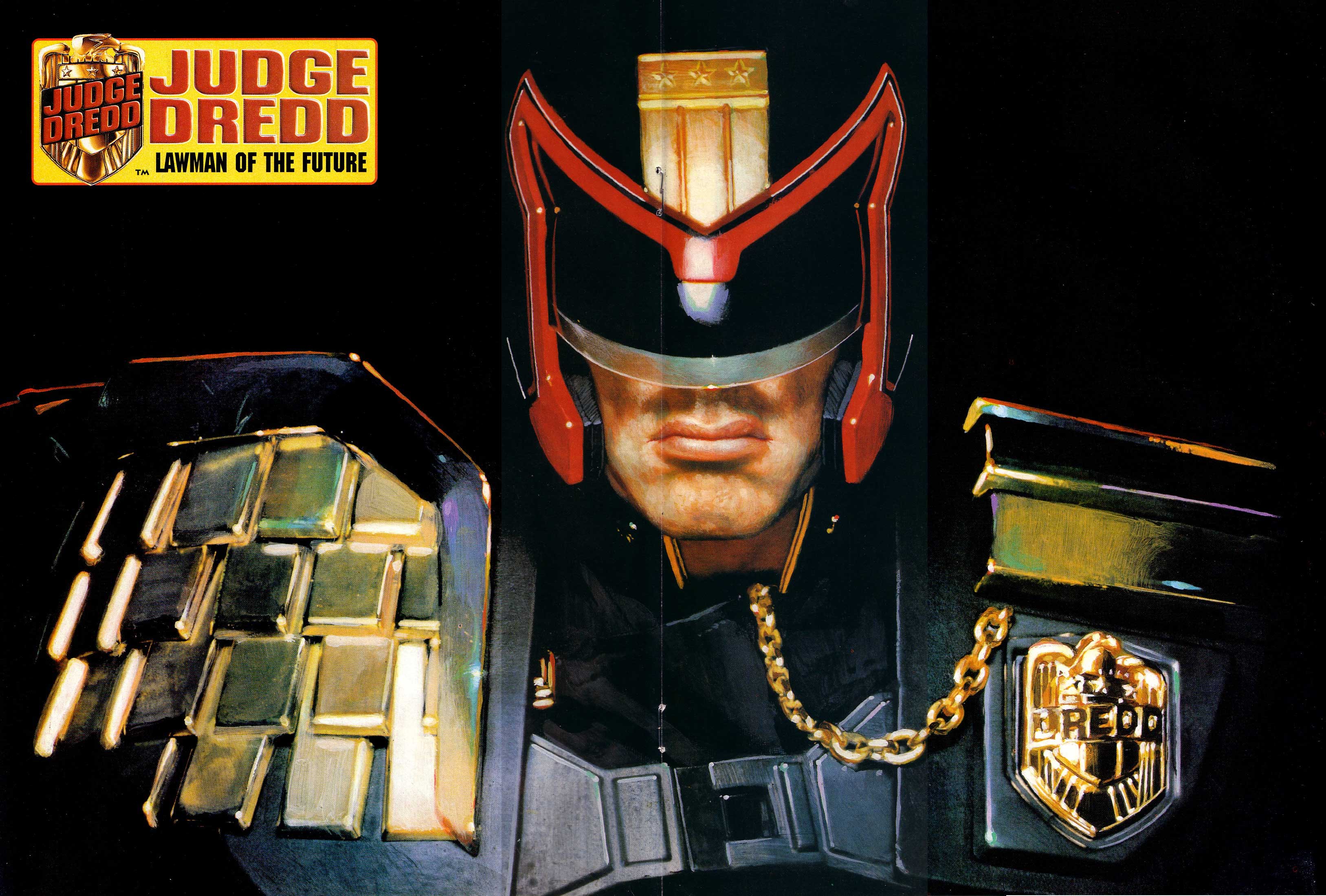 Read online Judge Dredd Lawman of the Future comic -  Issue #14 - 16