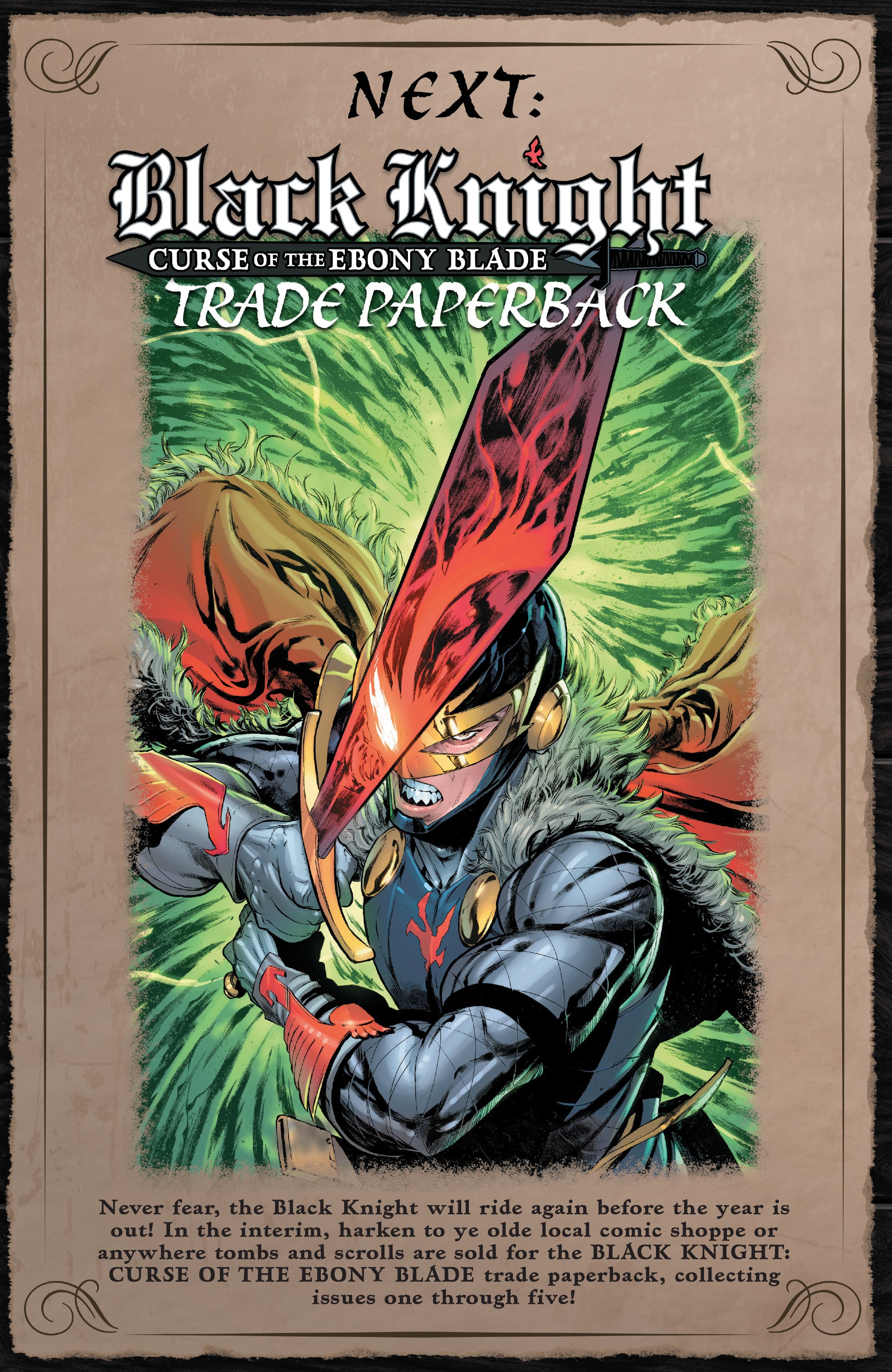 Read online Black Knight: Curse Of The Ebony Blade comic -  Issue #5 - 23