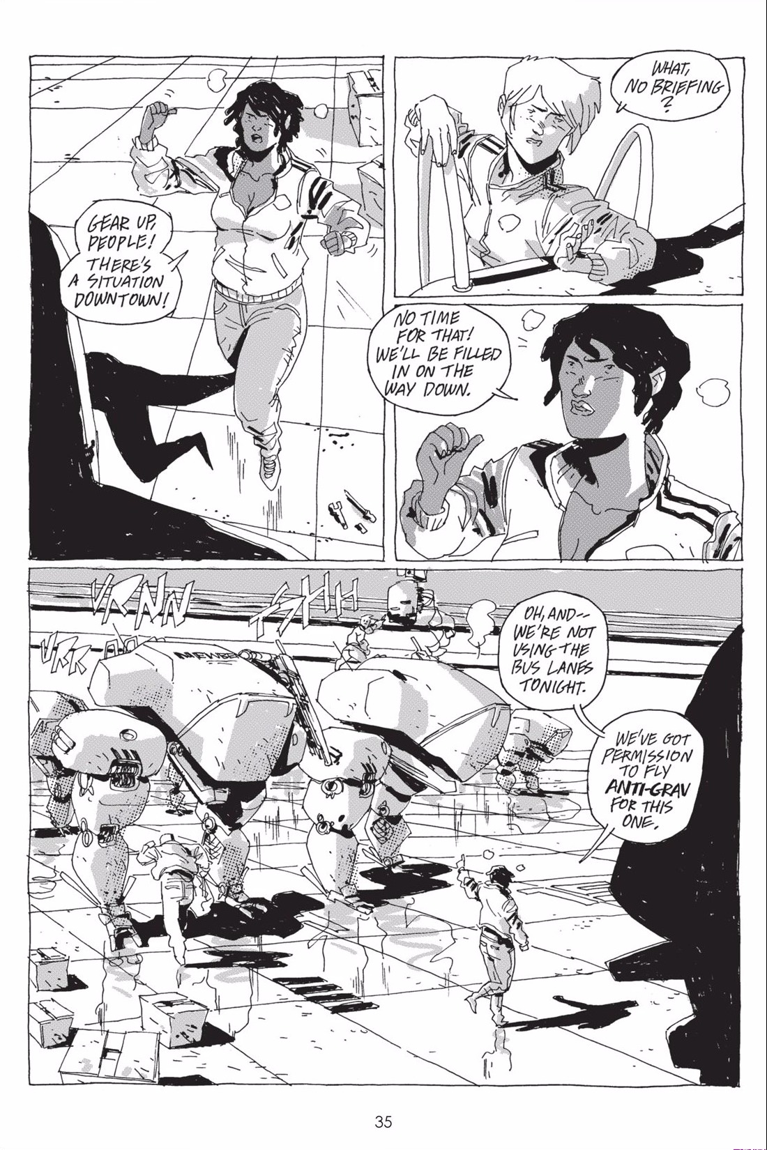 Read online Old City Blues comic -  Issue # TPB - 35