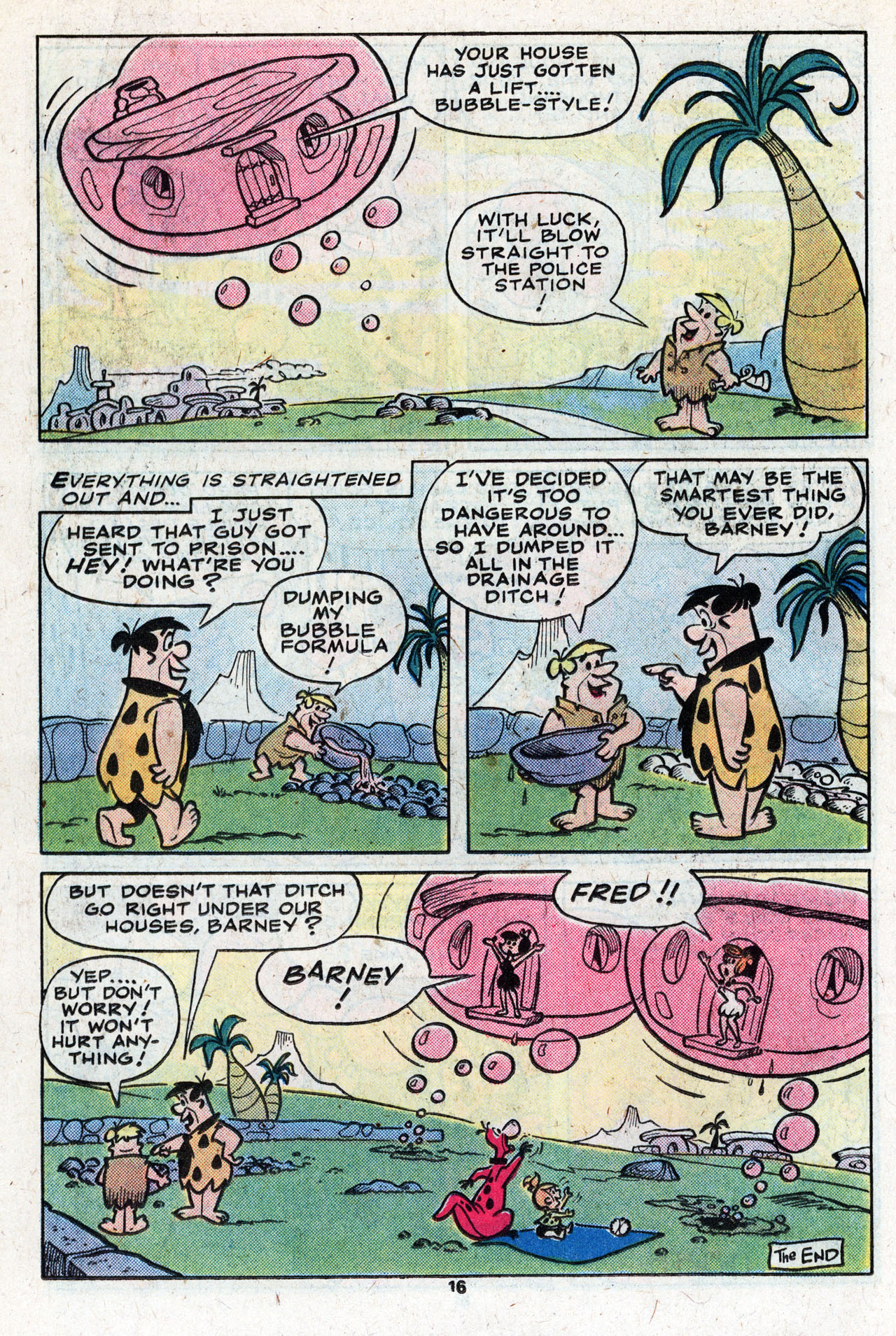 Read online The Flintstones (1977) comic -  Issue #9 - 18