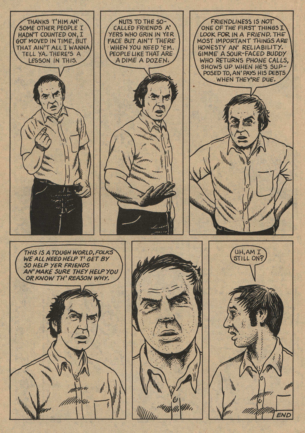 Read online American Splendor (1976) comic -  Issue #6 - 35