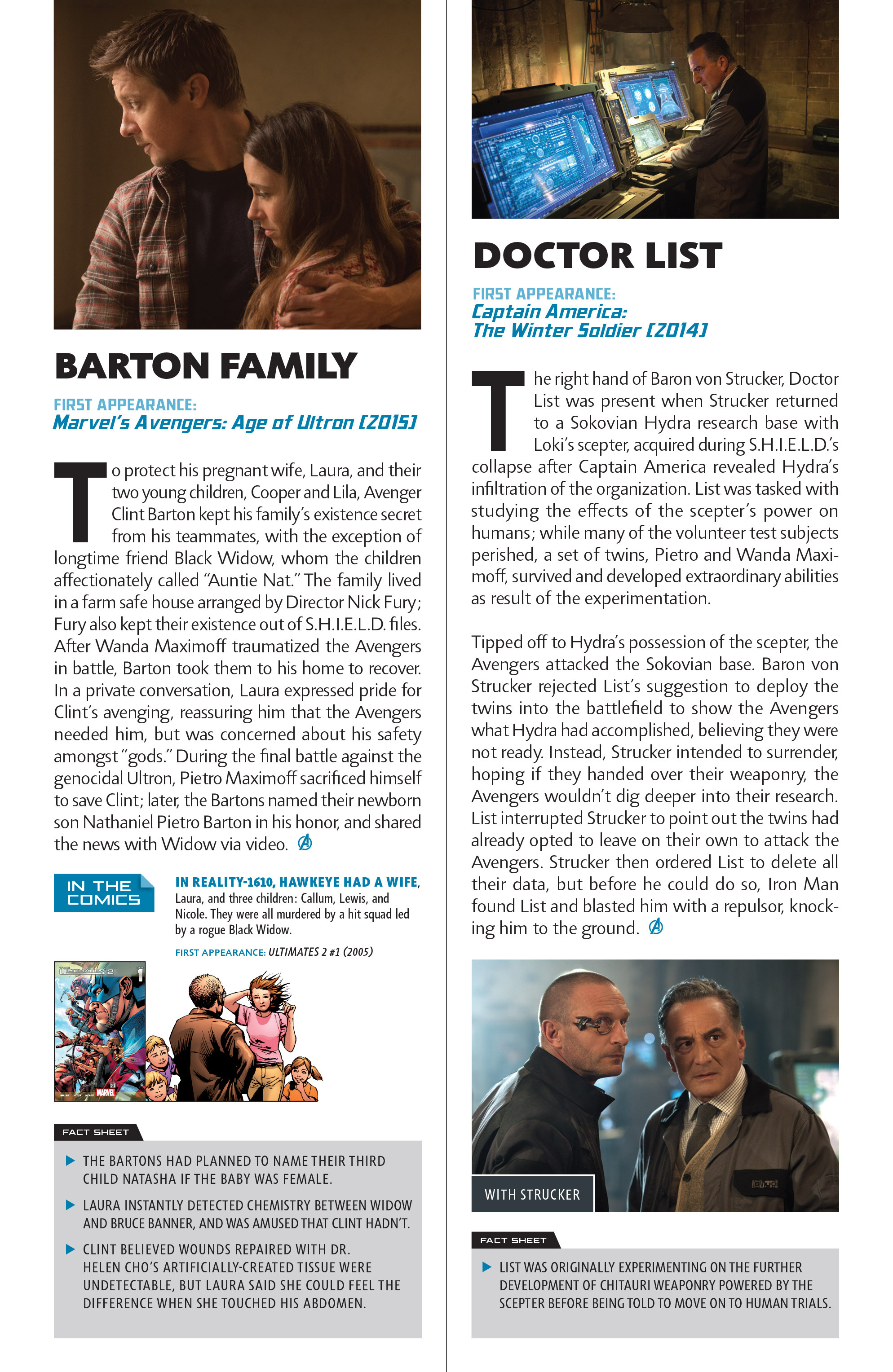Read online Guidebook To the Marvel Cinematic Universe – Marvel's Avengers: Age of Ultron comic -  Issue # Full - 24