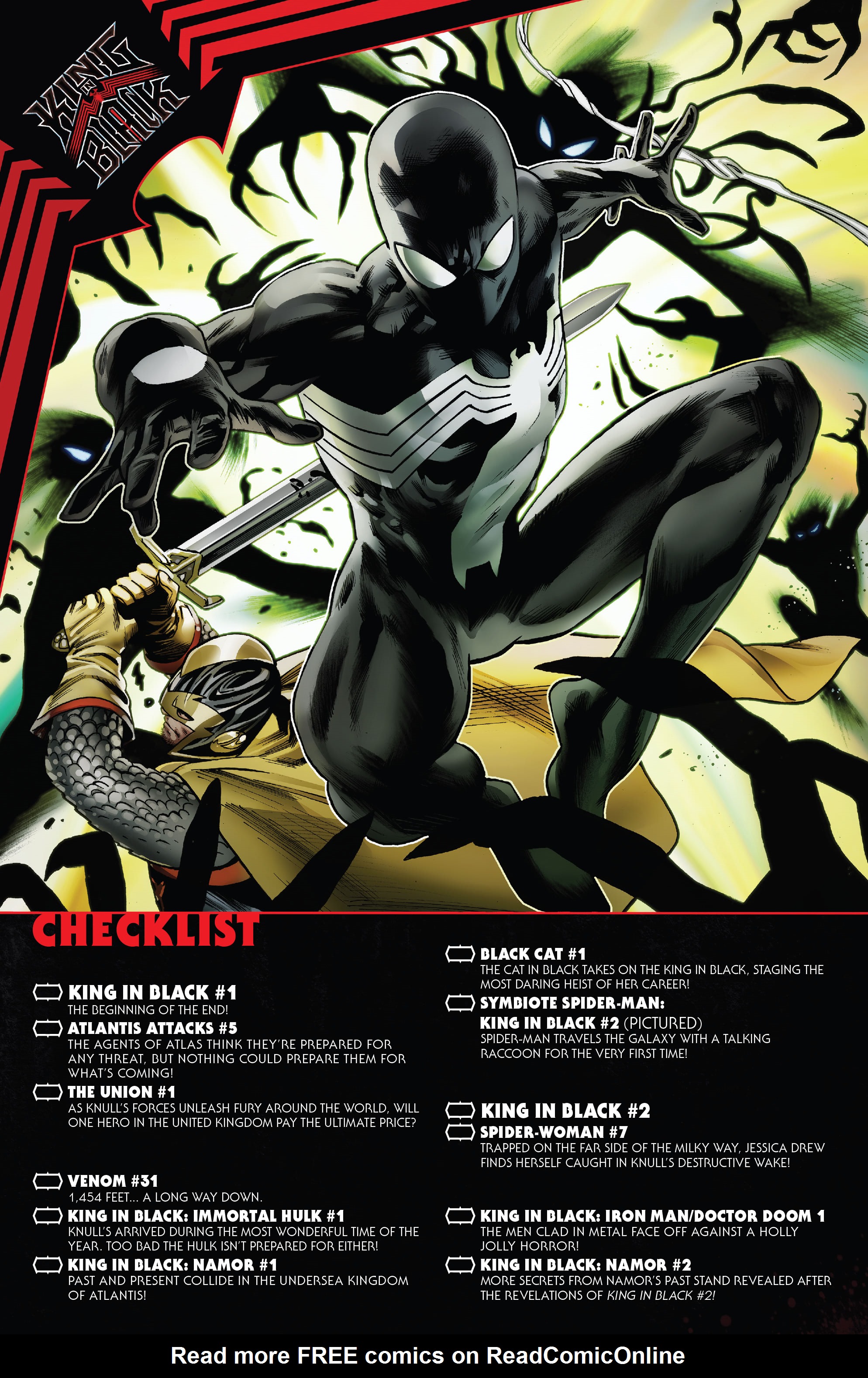 Read online Symbiote Spider-Man: King In Black comic -  Issue #1 - 34