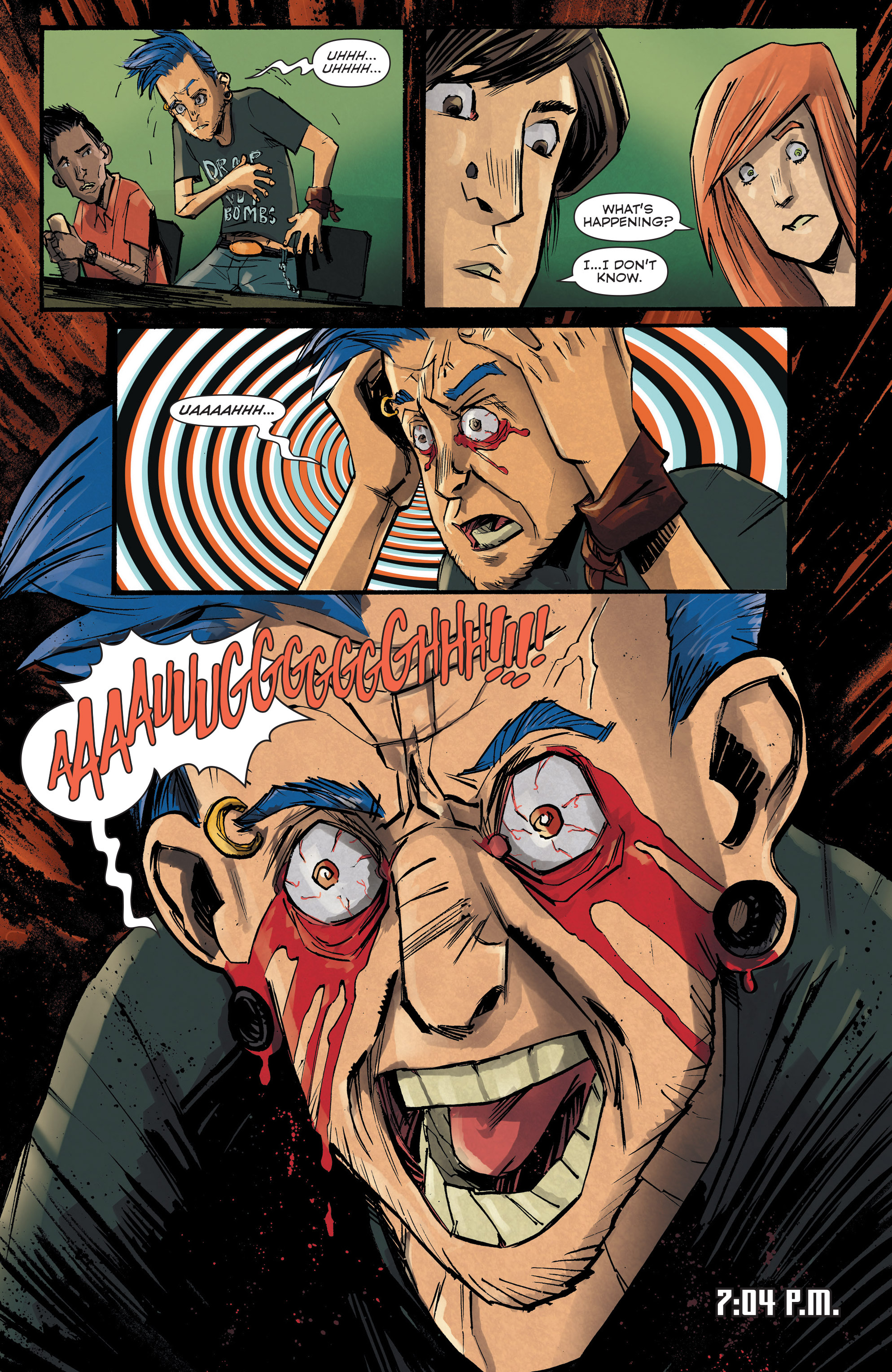 Read online Memetic comic -  Issue #1 - 23