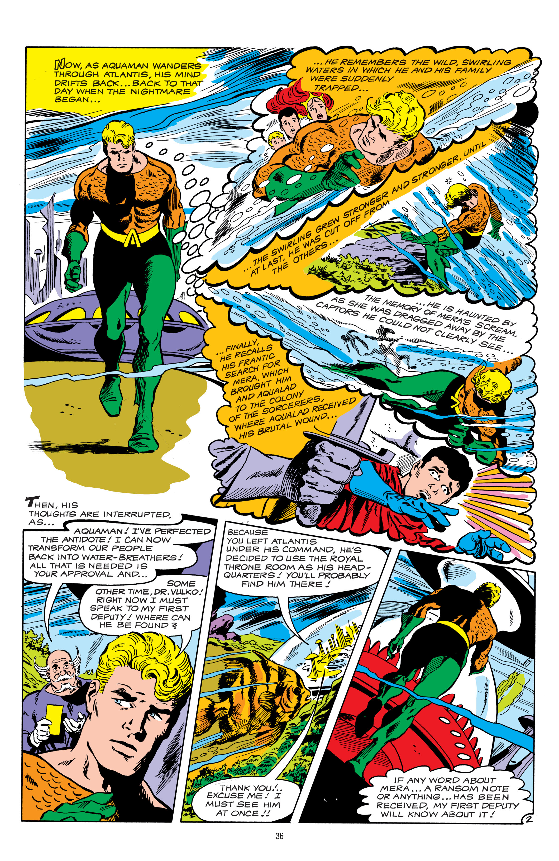 Read online Aquaman (1962) comic -  Issue # _TPB The Search for Mera Deluxe Edition (Part 1) - 33