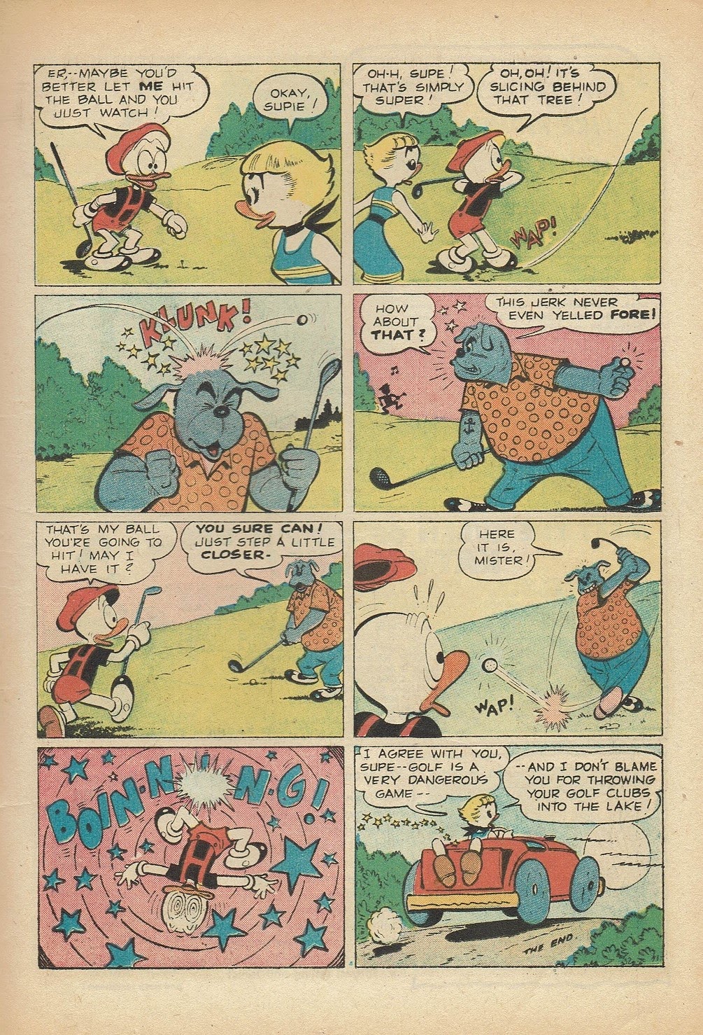 Read online Super Duck Comics comic -  Issue #70 - 11