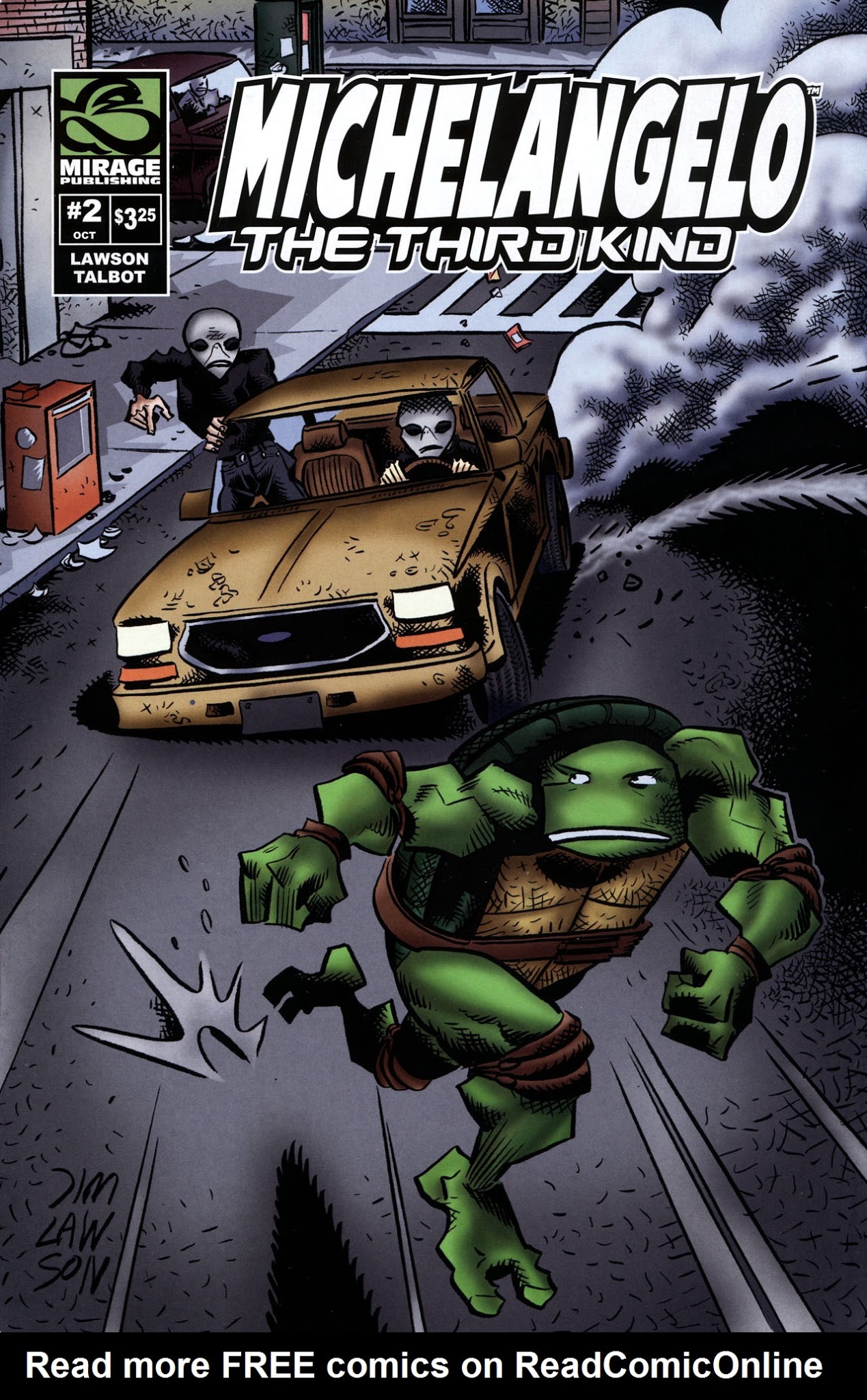 Read online Michelangelo The Third Kind comic -  Issue #2 - 1