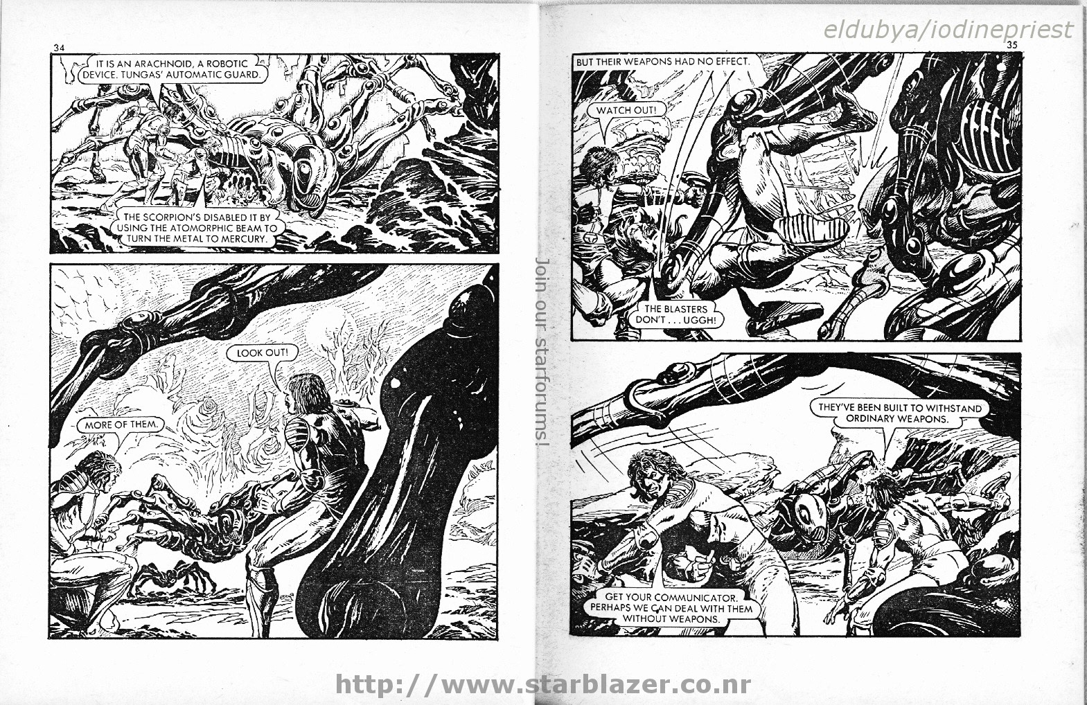 Read online Starblazer comic -  Issue #148 - 19