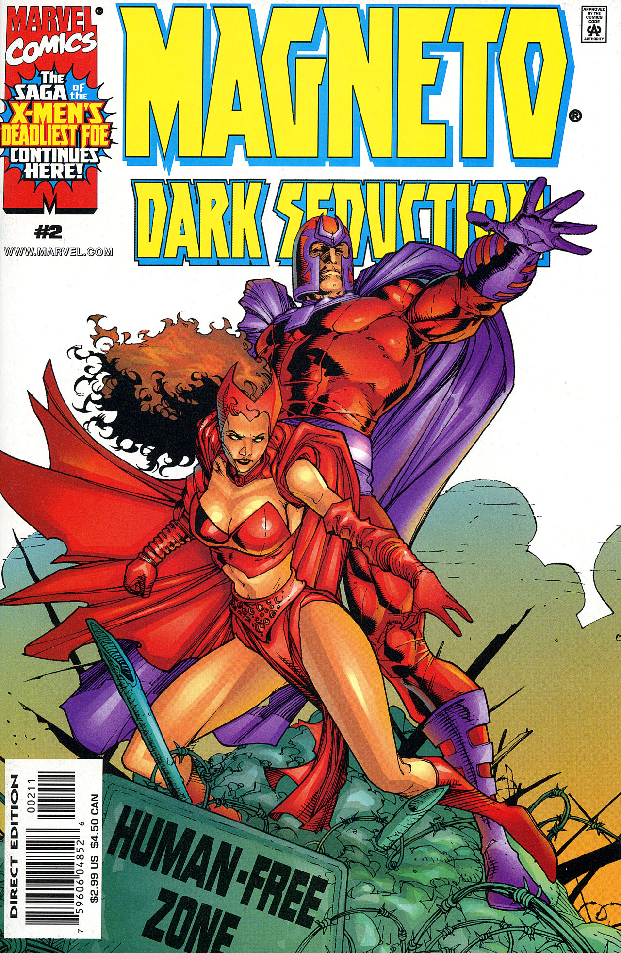 Read online Magneto: Dark Seduction comic -  Issue #2 - 1