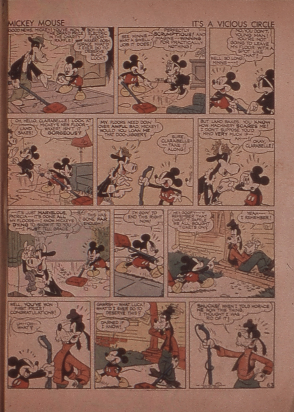 Read online Walt Disney's Comics and Stories comic -  Issue #14 - 65
